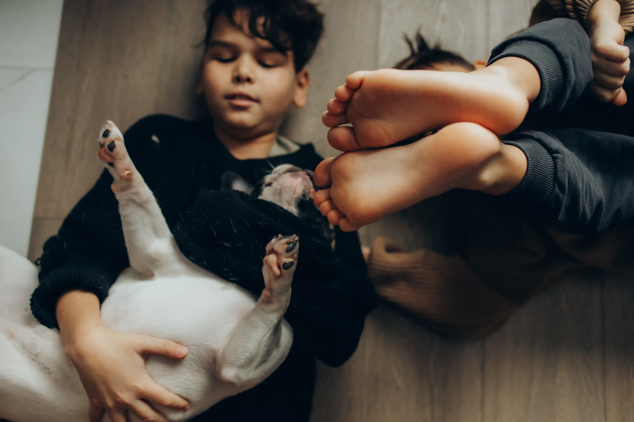 Руслан, Тимур и Луна. Семейный фотограф Москва