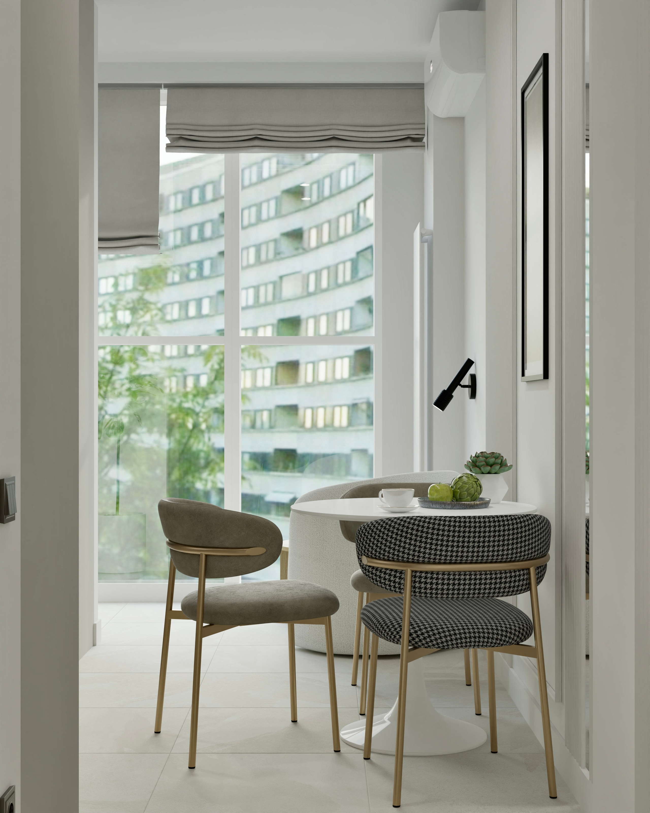 Однокомнатная квартира — 38 м². DMDesign — студия дизайна интерьеров