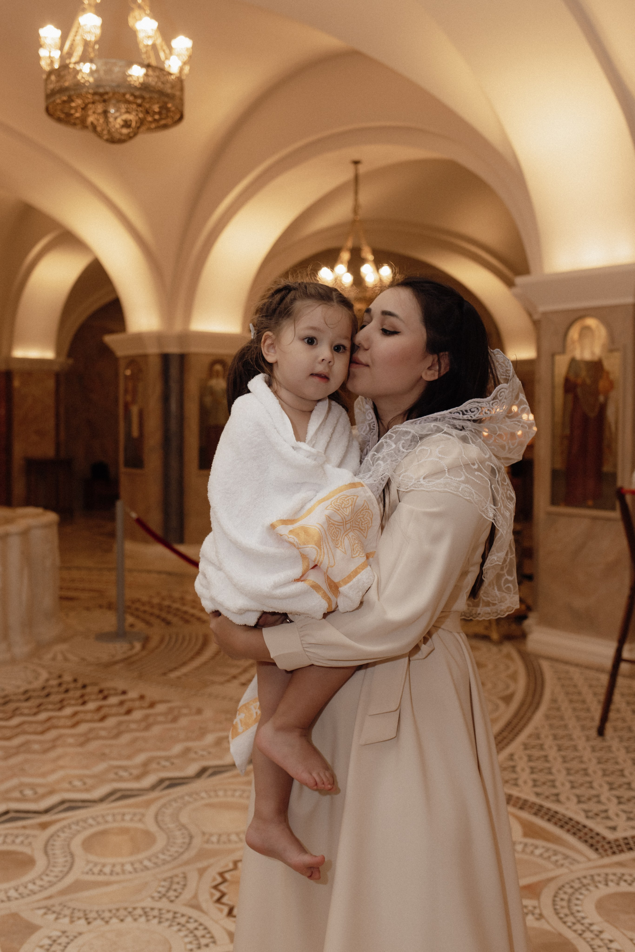 Крещение Киры. Семейный и свадебный фотограф в Челябинске Мария Леонтьева