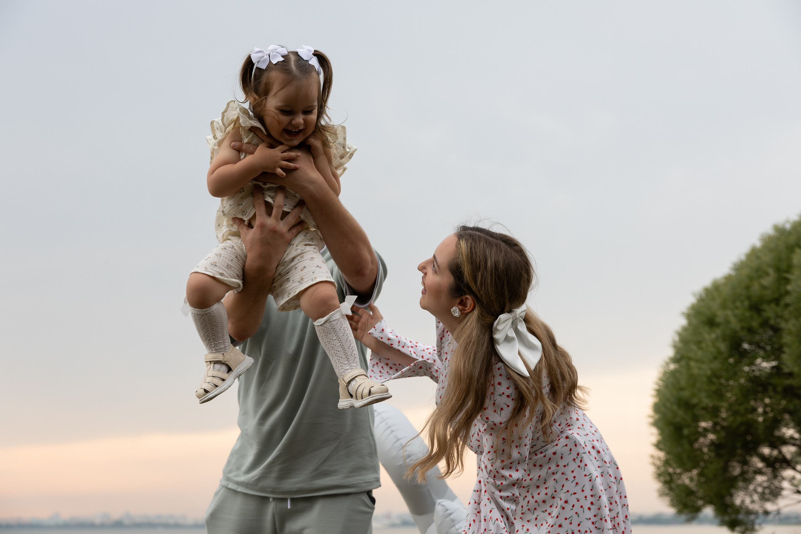 Денис, Наталья и София. Семейный и свадебный фотограф в Челябинске Мария Леонтьева