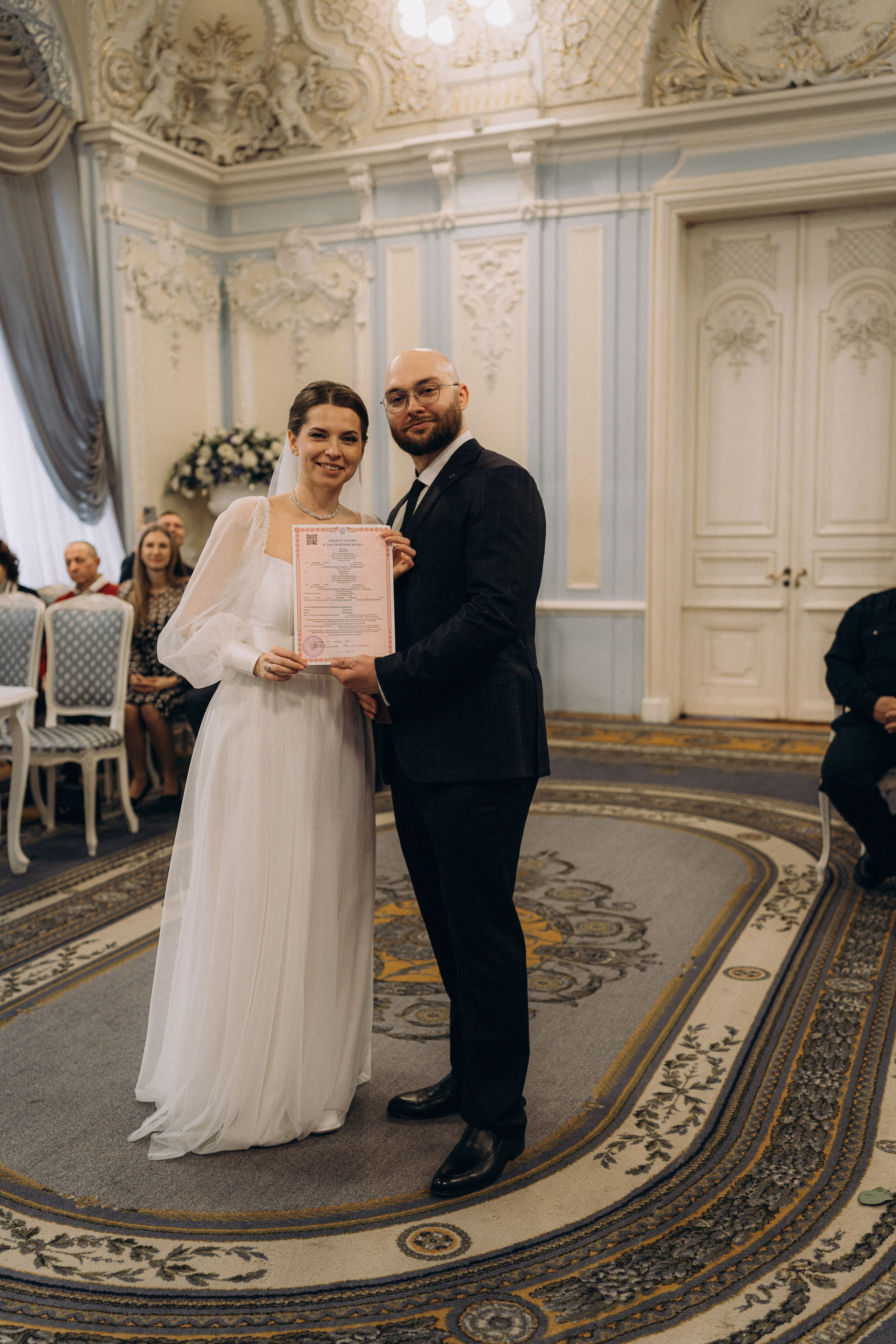 СВАДЕБНАЯ СЬЕМКА ВО ВТОРОМ ДВОРЦЕ (ДЕКАБРЬ) ТАКЖЕ СЬЕМКА В СТУДИИ НА ЧЕРНЫШЕВСКОЙ. Профессиональный фотограф, Санкт-Петербург — Виктория Богомолова