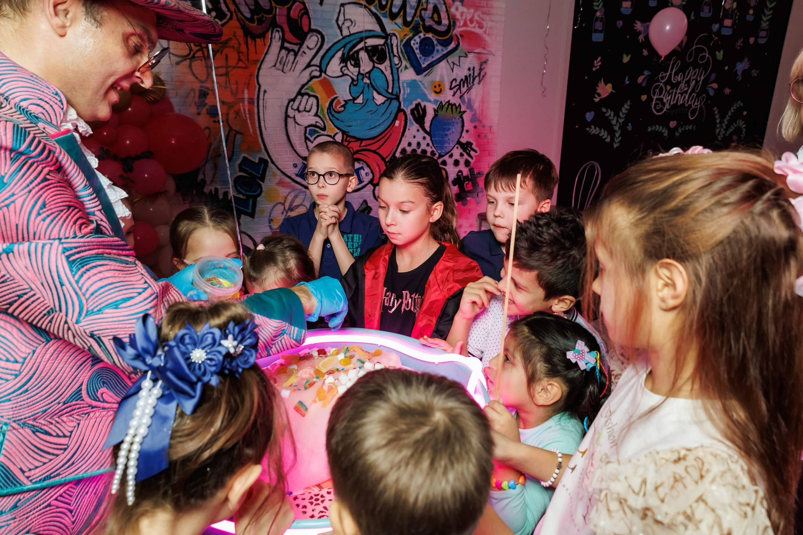 День Рождения в стиле Гарри Поттера. Фотограф в Москве Дмитрий Емельянов