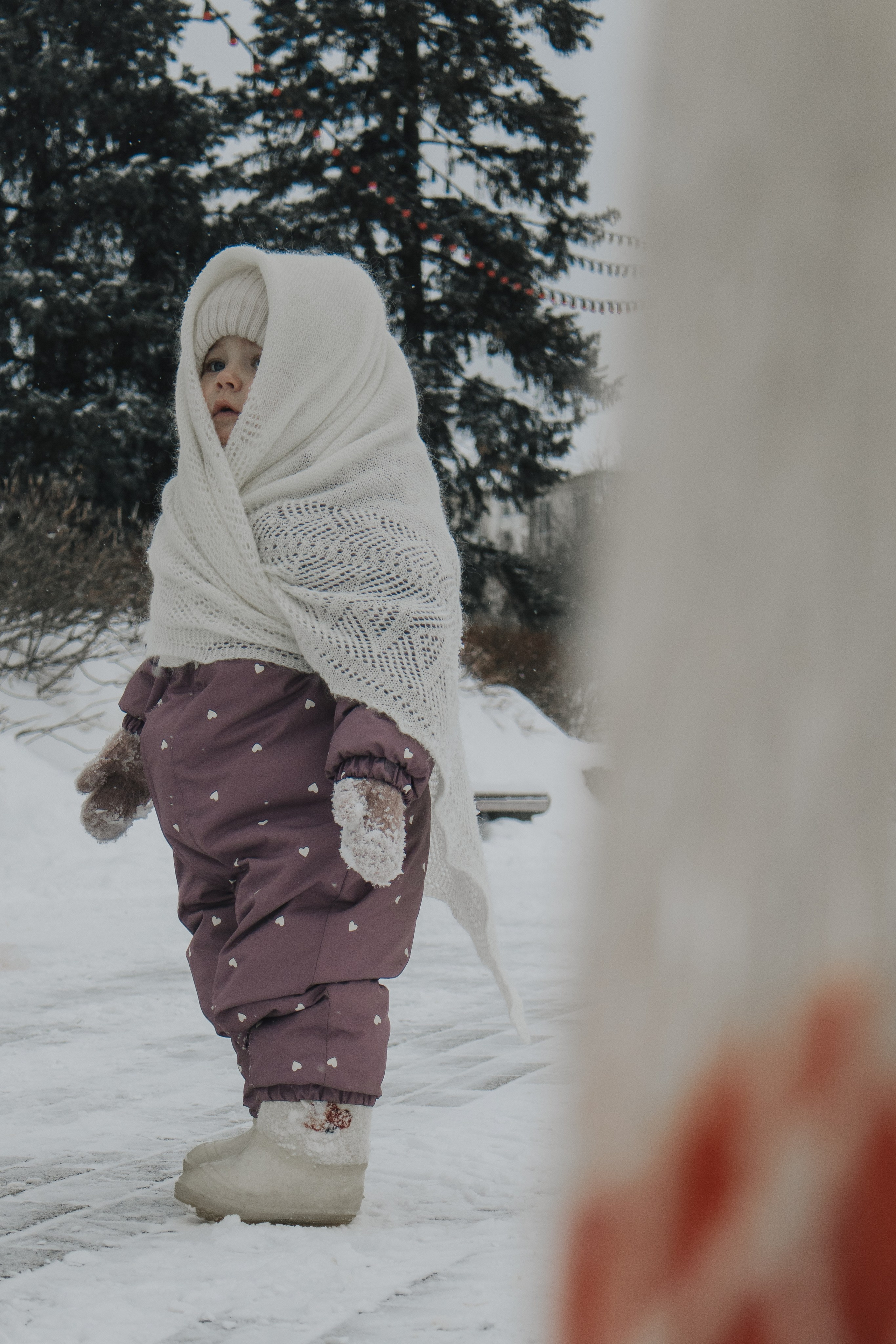 Зимняя фотосессия в парке. Семейный и женский фотограф Москва Юлия Левада