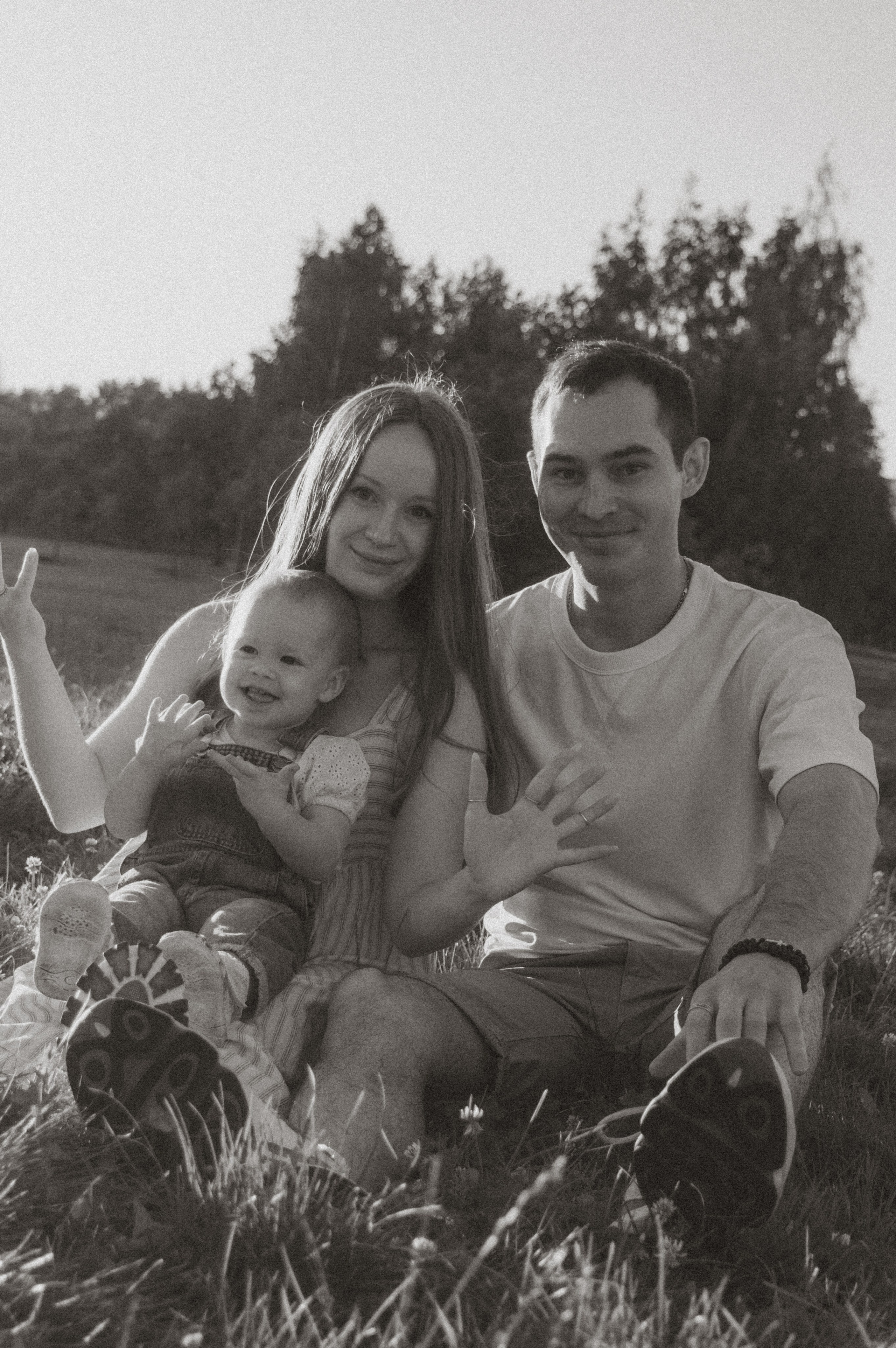 Аромат августа. Семейная летняя фотосессия в парке. Москва. Юлия Левада Семейный и женский фотограф