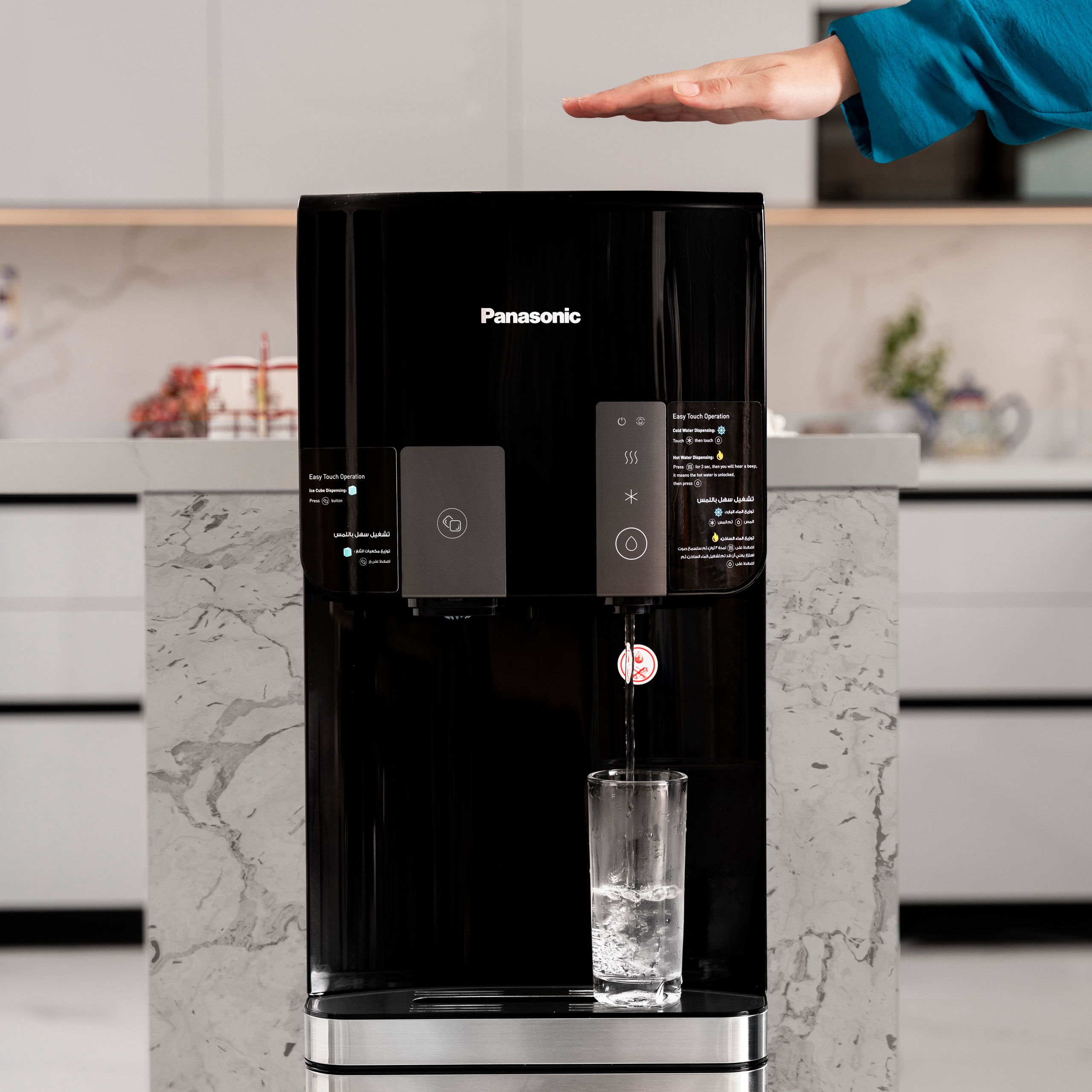 Panasonic water dispenser. Advertising photographer in Dubai — Maxim Mitrofanov