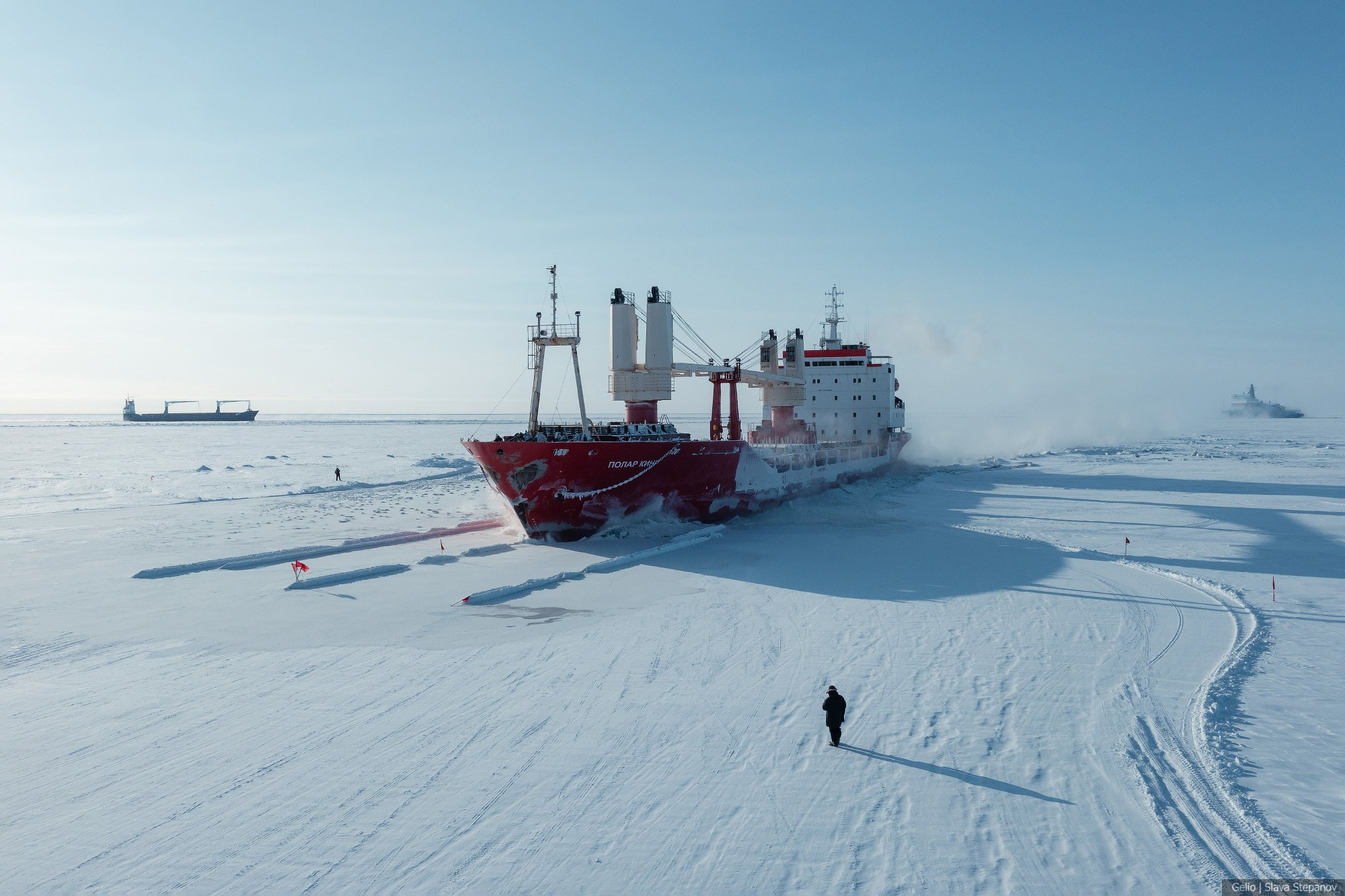 Ледоколы. Фотограф Слава Степанов, Gelio