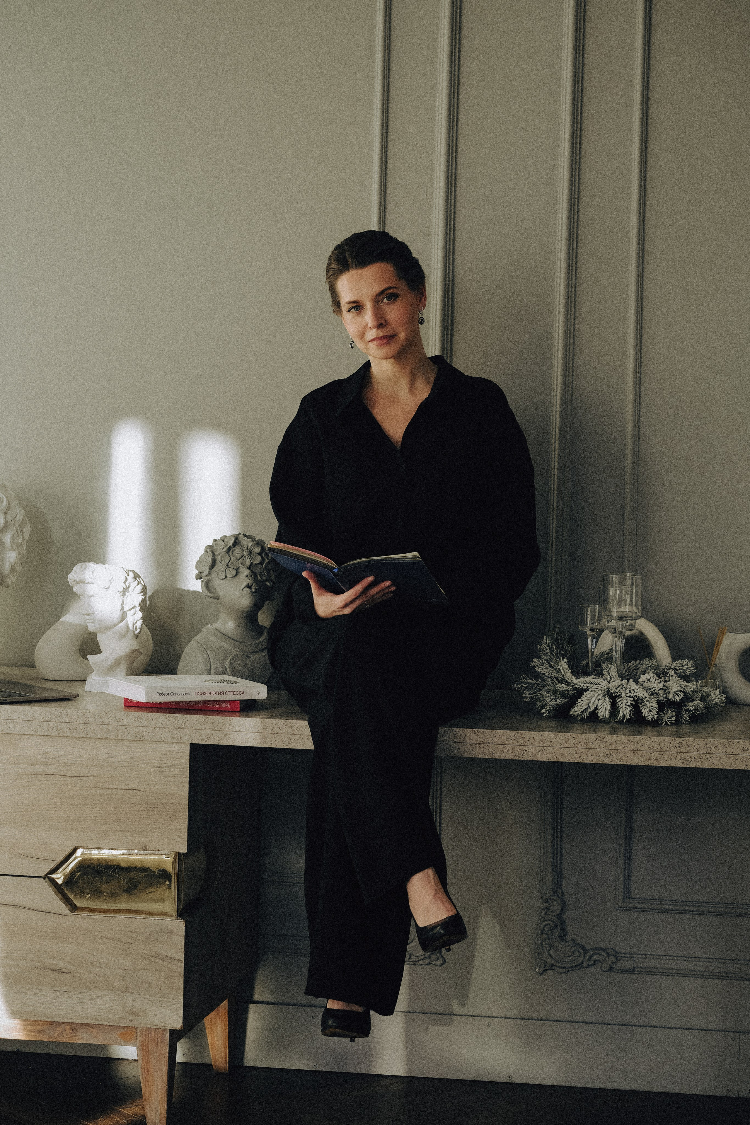 ФОТОСЕСИИЯ В СТУДИИ ДЛЯ ДЕВУШКИ ПСИХОЛОГА. Профессиональный фотограф, Санкт-Петербург — Виктория Богомолова