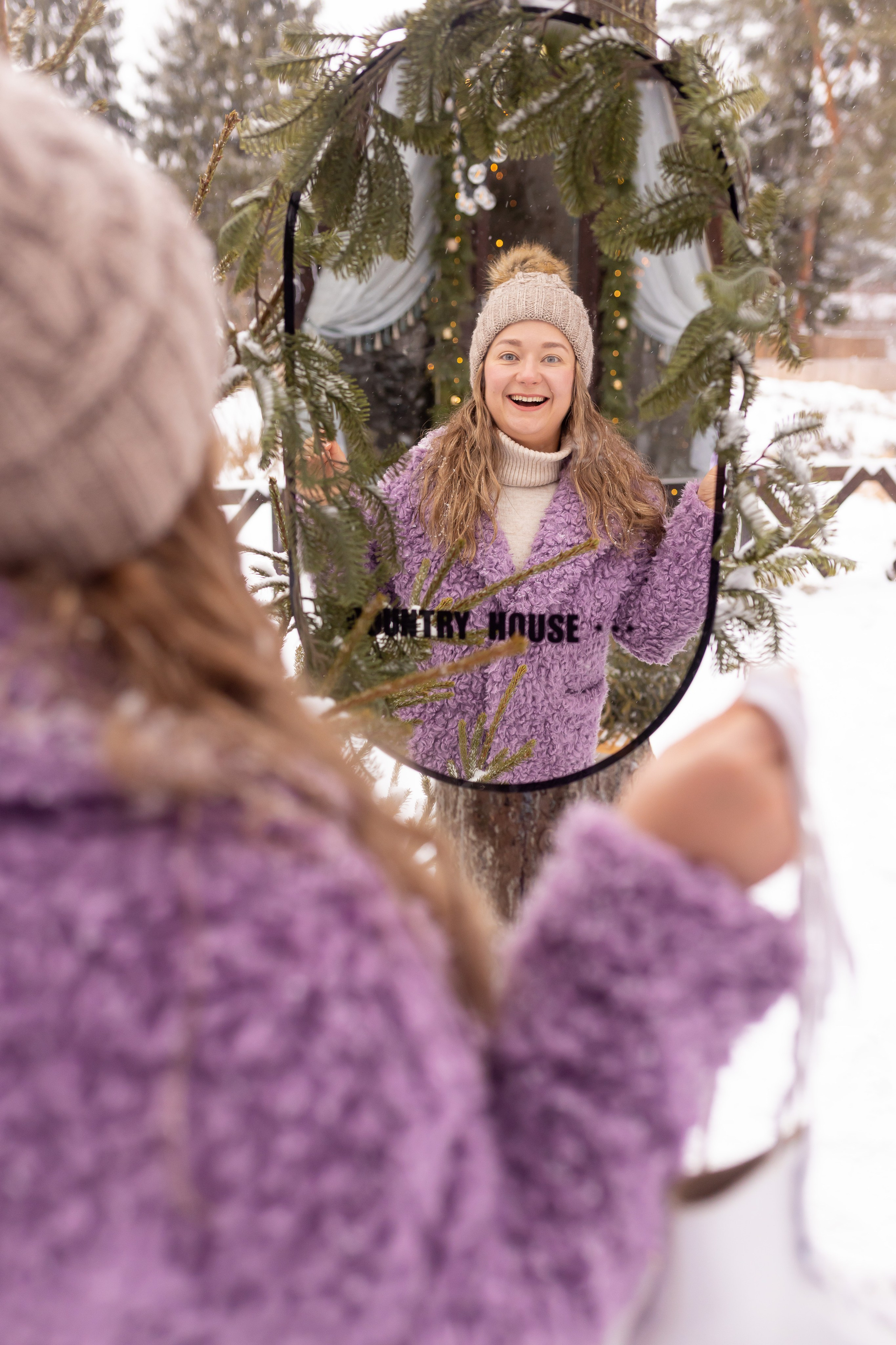 Первый снег в Декабре 2024. Семейный и детский фотограф в городе Подолск МО Крылова Ирина