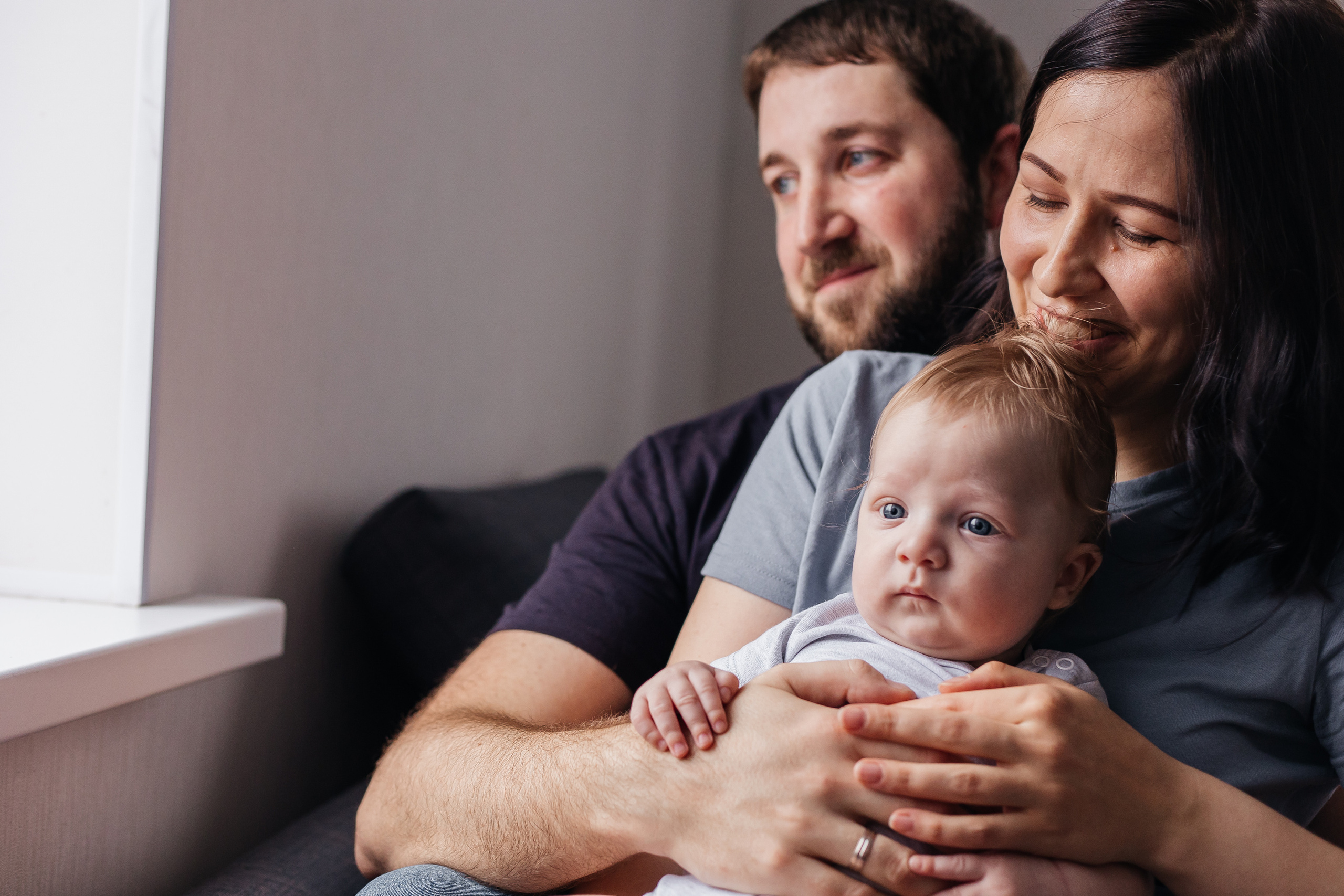 Домашняя фотосессия с малышом. Галина Шарапова Детский и семейный фотограф Москва