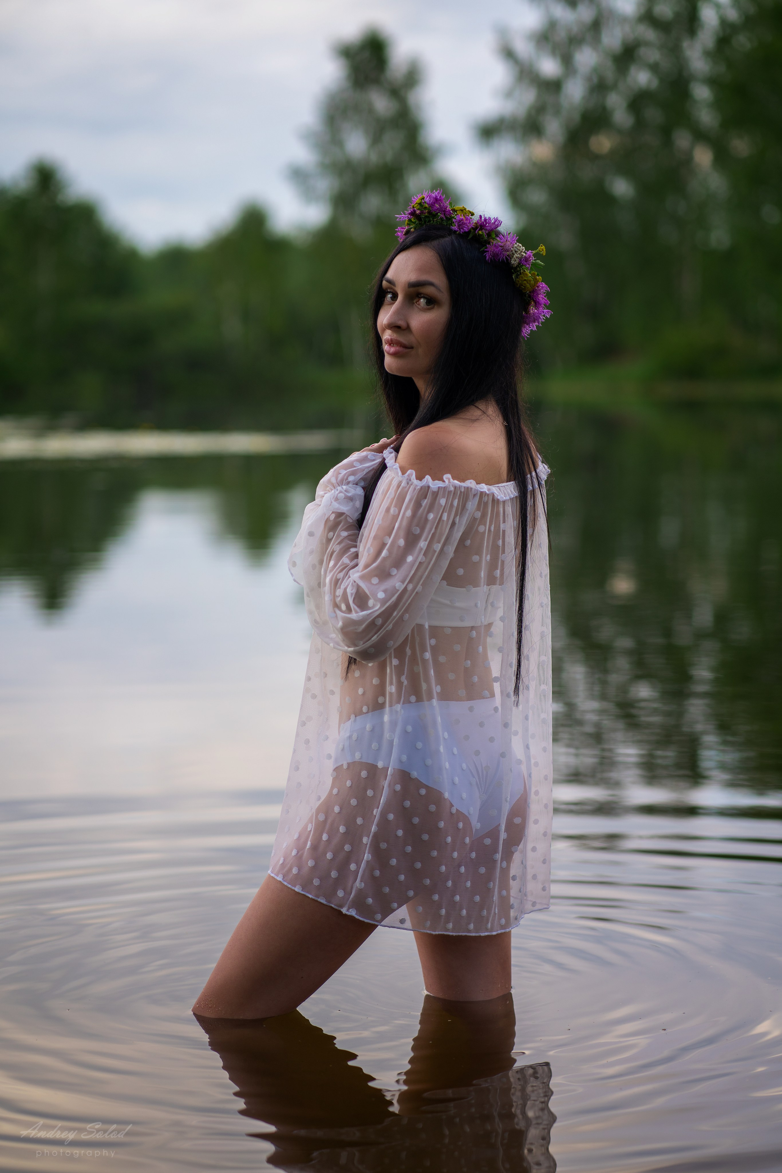 Русалка. Фотосессия на природе. Арзамас