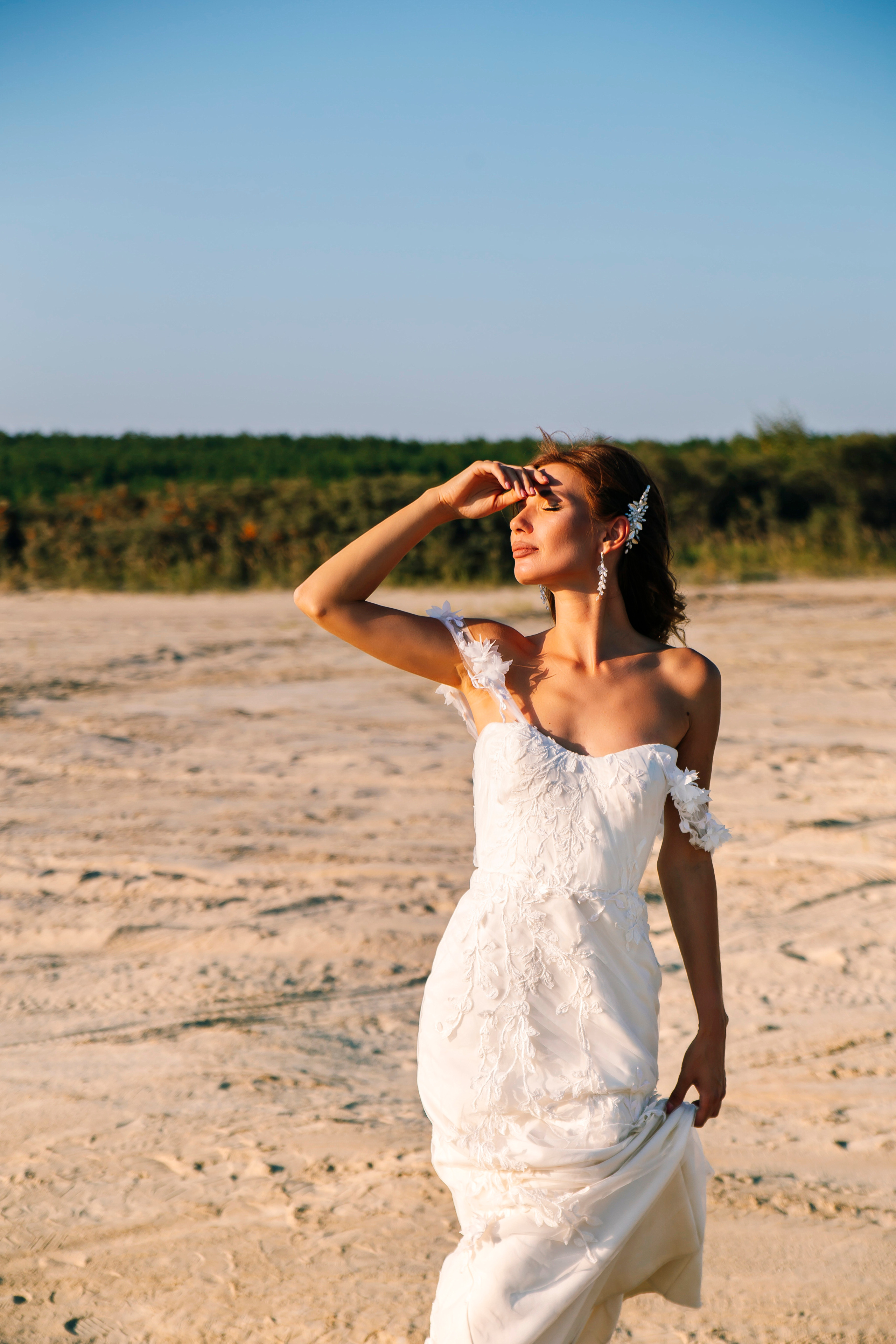 Прогулка на песках. Свадебный, семейный фотограф, контент съёмка. Екатеринбург. Елена Граф