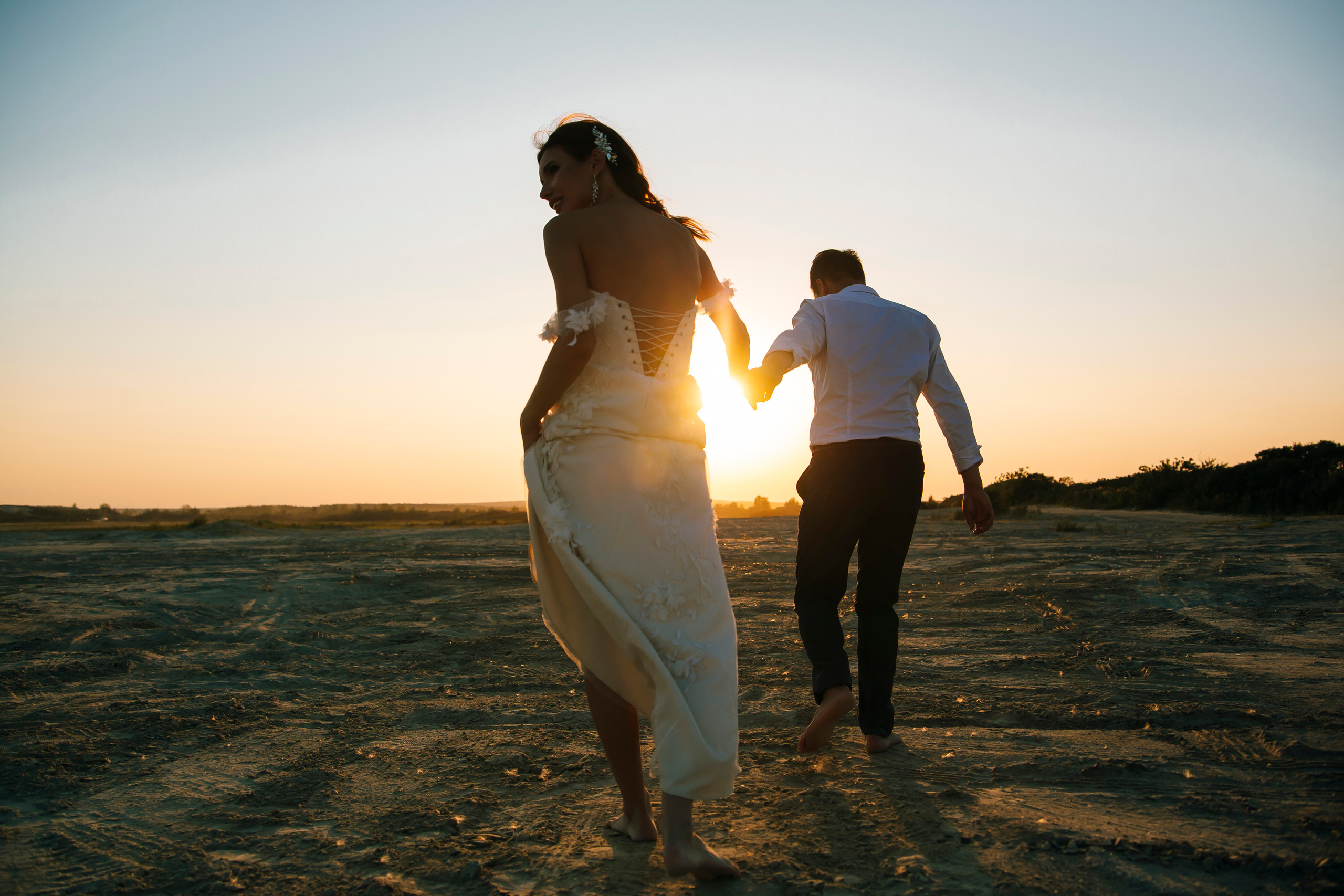 Прогулка на песках. Свадебный, семейный фотограф, контент съёмка. Екатеринбург. Елена Граф