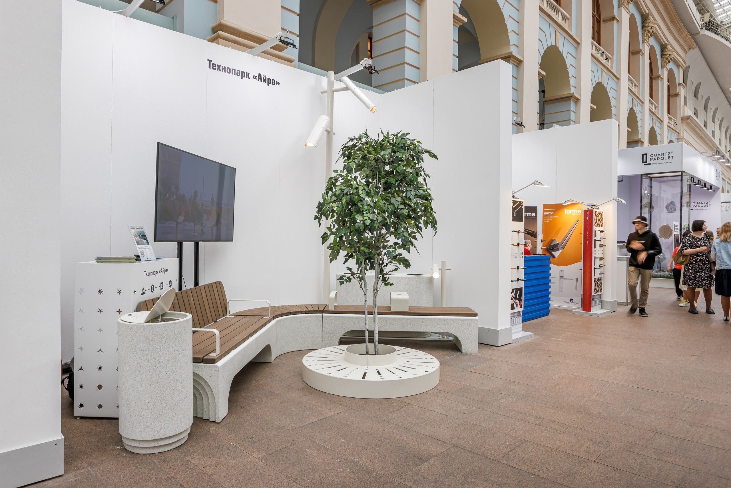 Съёмка стенда Технопарка «Айра». Фотограф на выставку в Москве