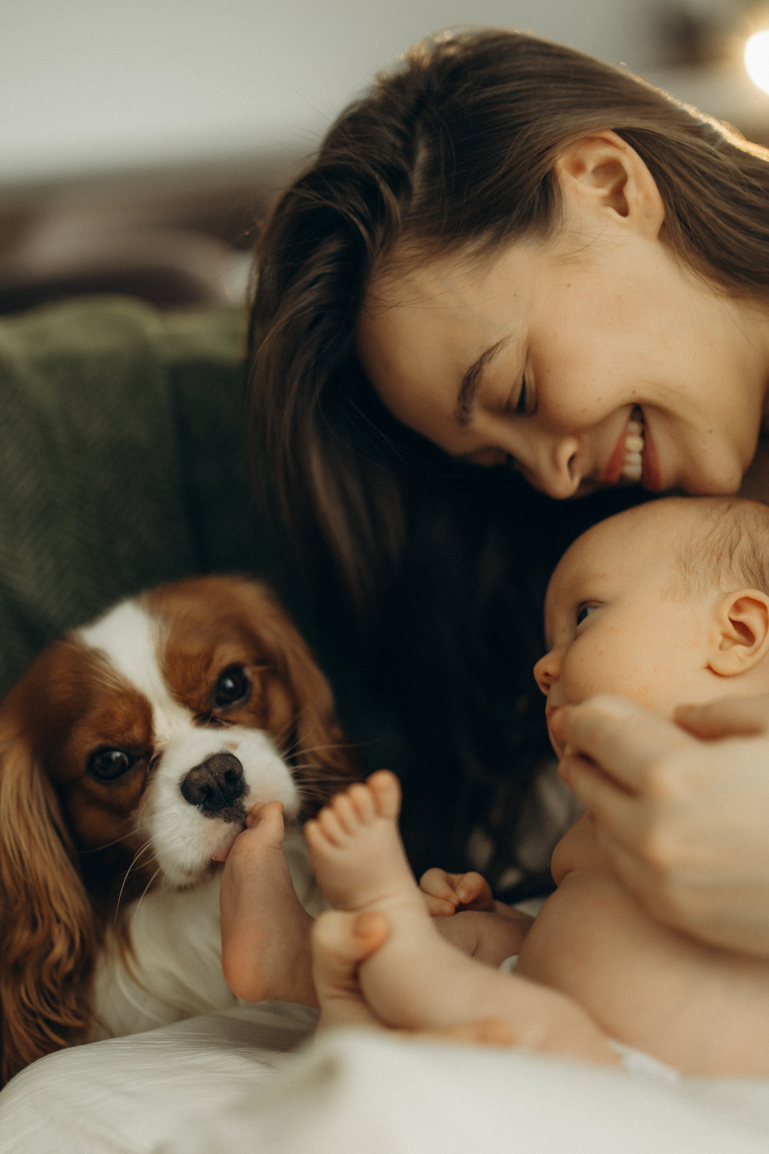 Аня, Ефим, Лимон. Семейный фотограф Оля Гладченко