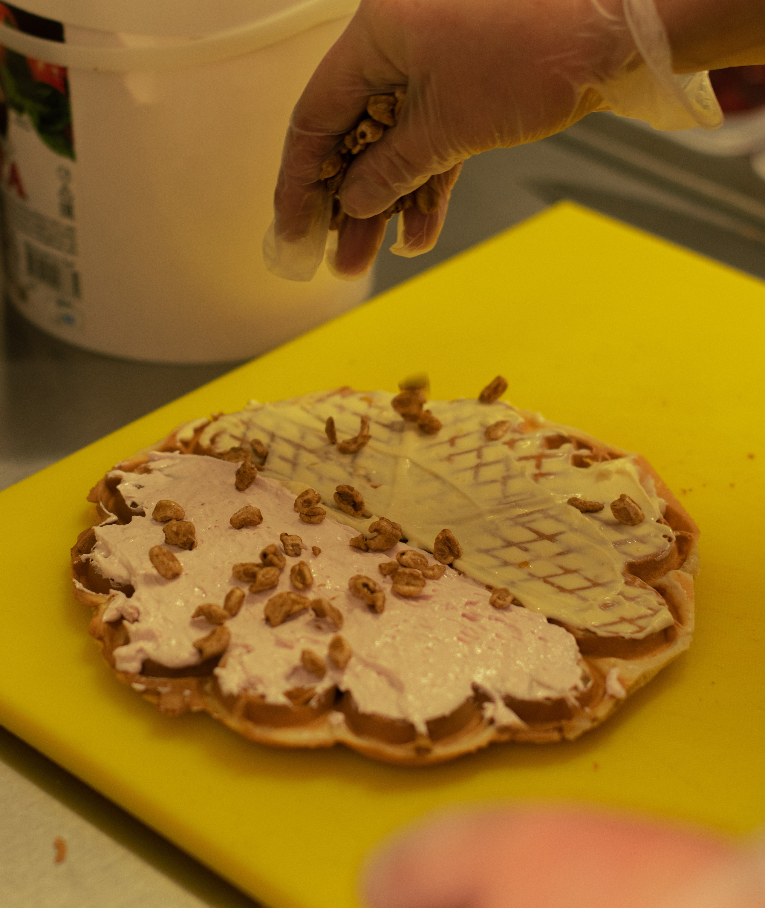 Съемка для кафе Vaffel. Женский фотограф в Москве и МО