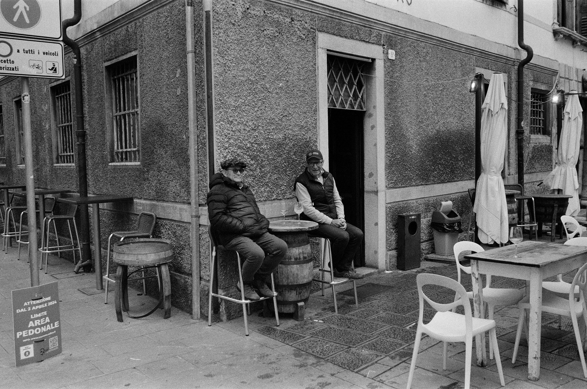 A gastrotourist. Udine (Northern Italy)