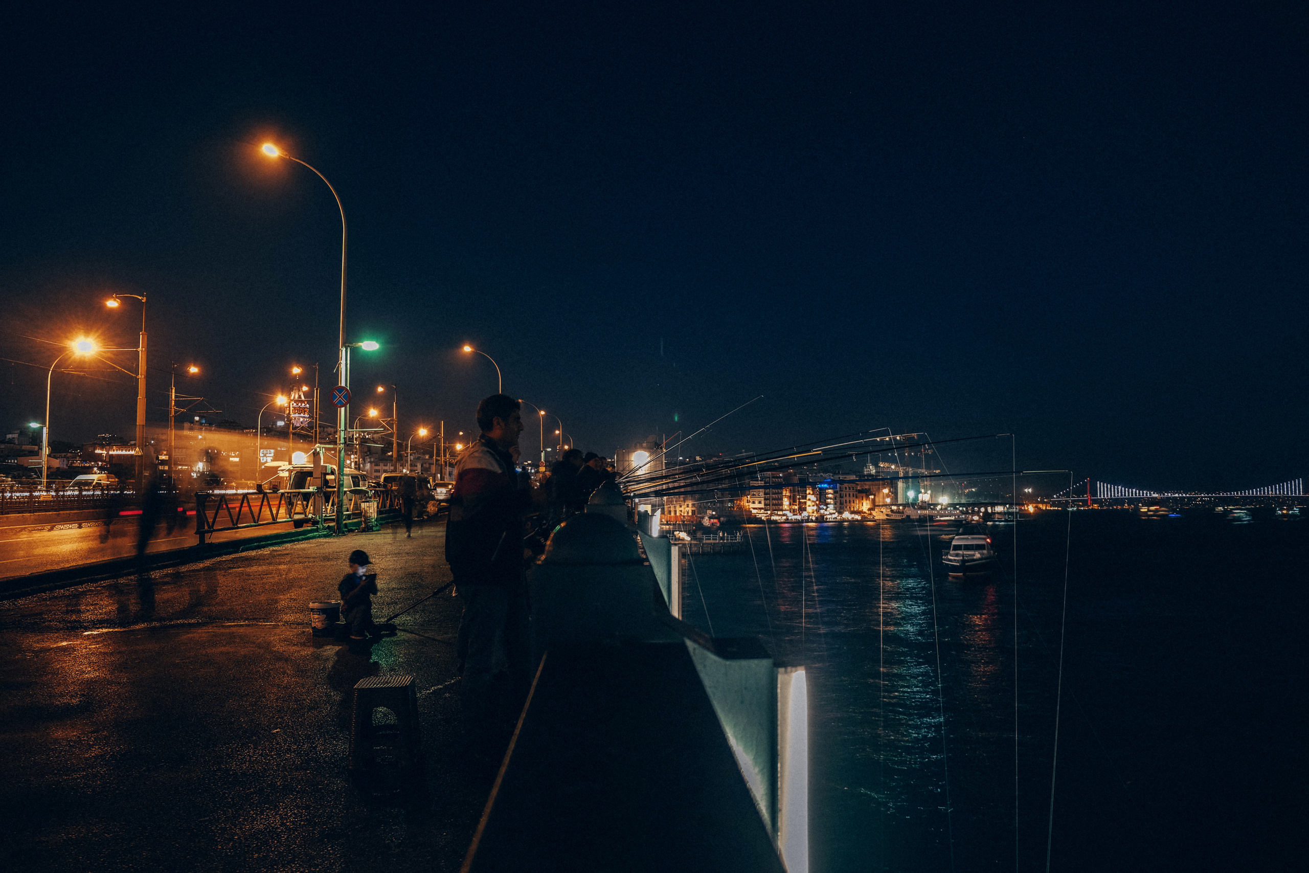 Стамбул. Рыбалка на Галактинском мосту