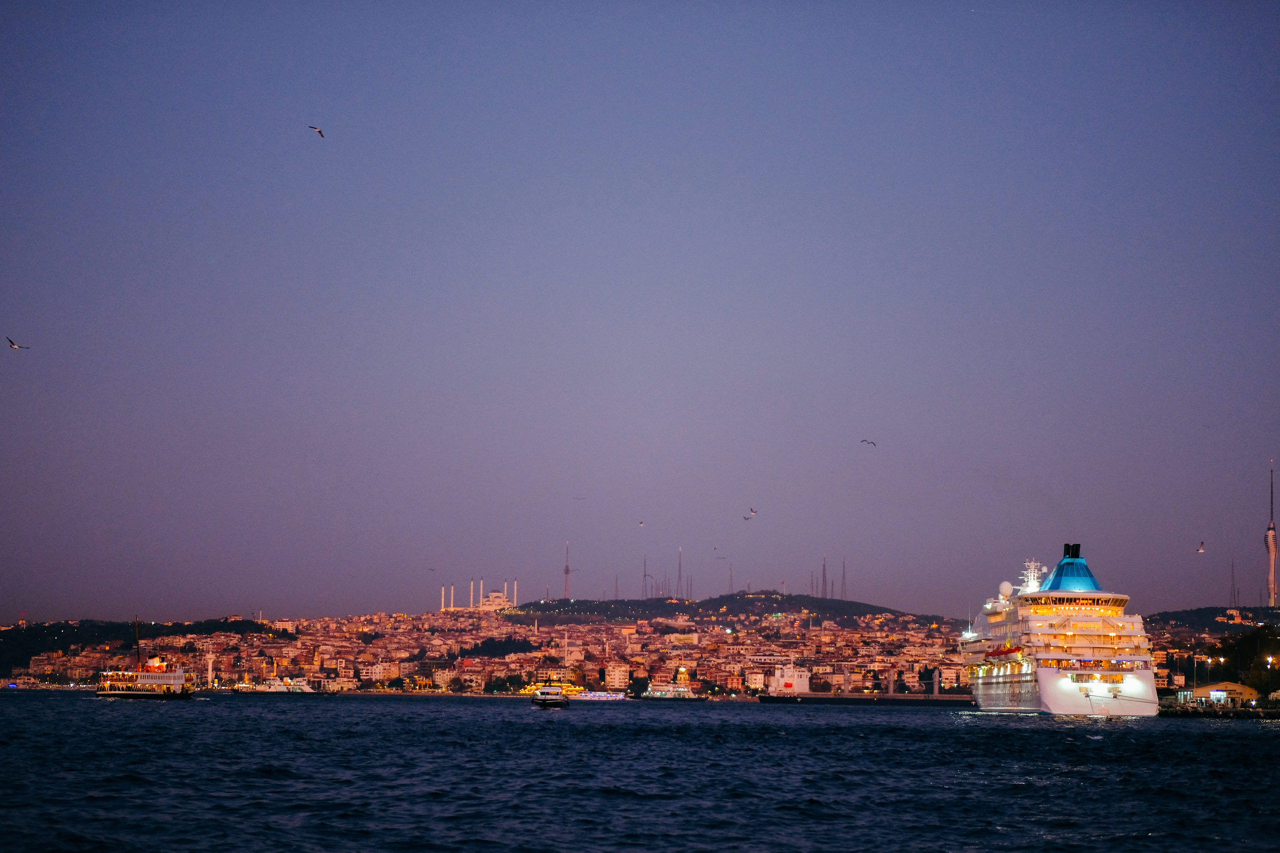 Вечерний Стамбул. 