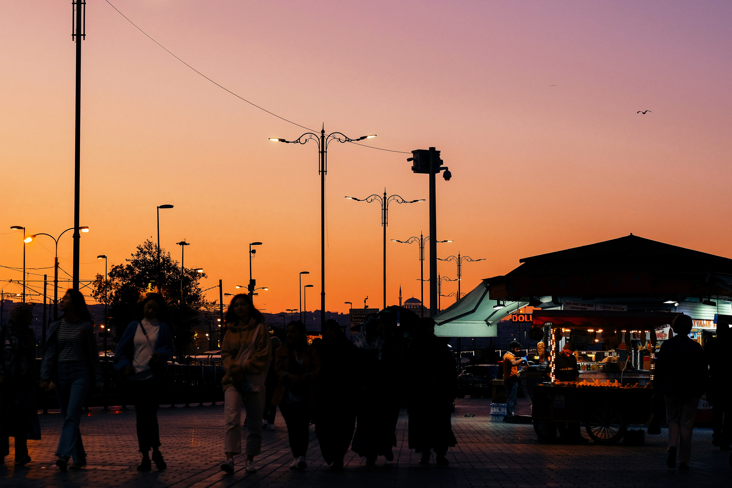 Вечерний Стамбул. 