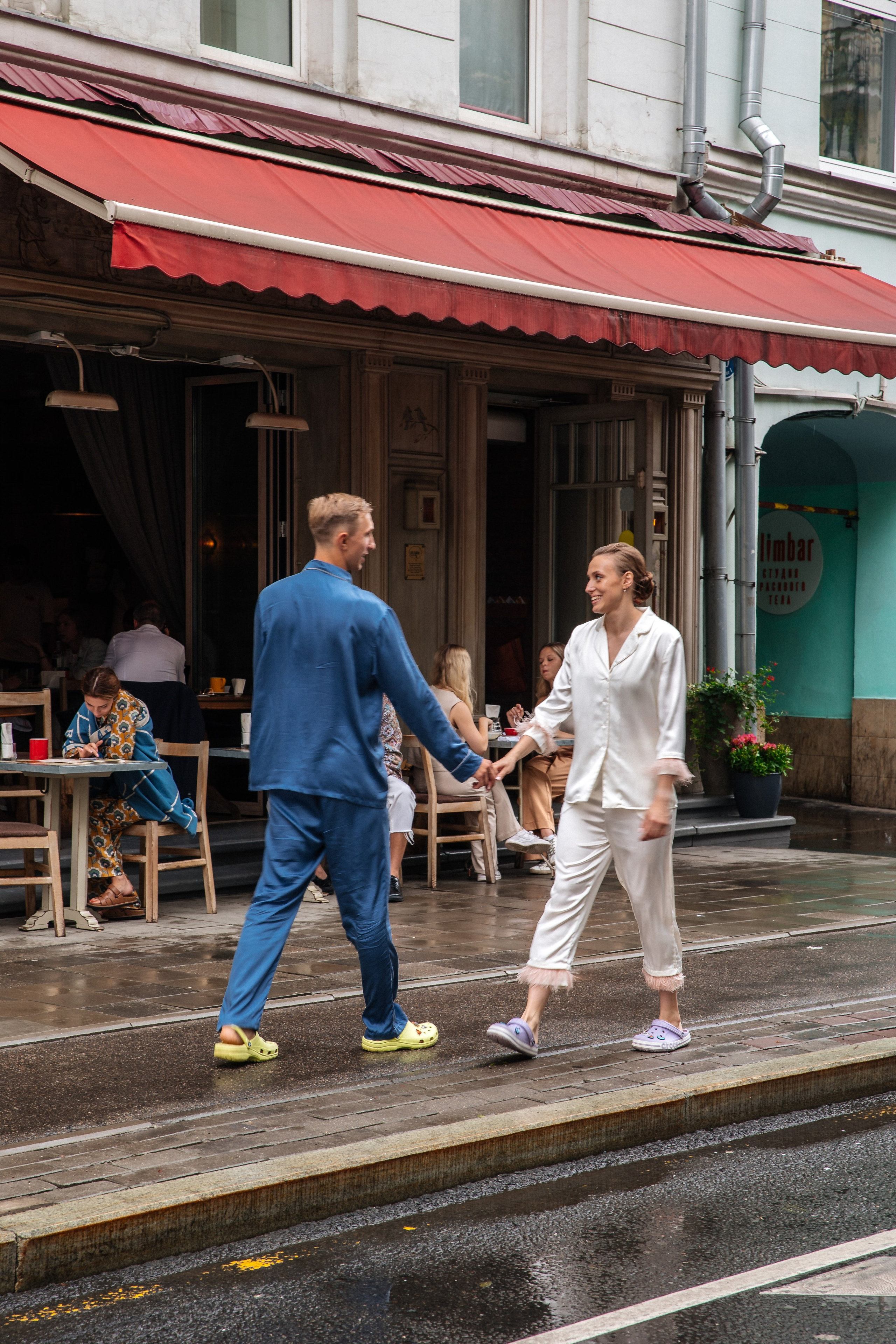 Танцы под дождем. Фотограф Аделина Raw