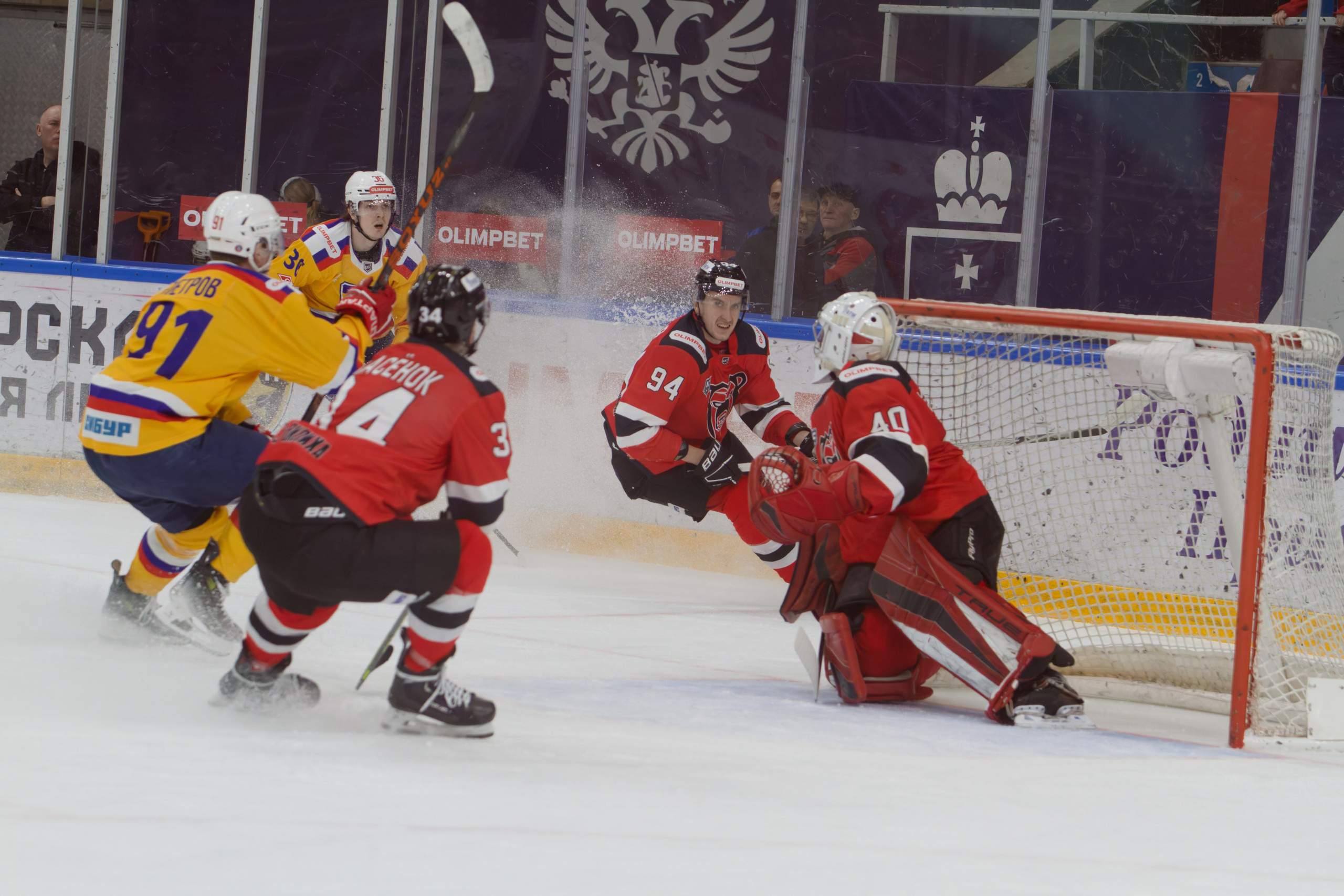 Хоккей. Молот-Химик 12.02.2025. Репортажный и спортивный фотограф в г. Пермь Зильберг Павел