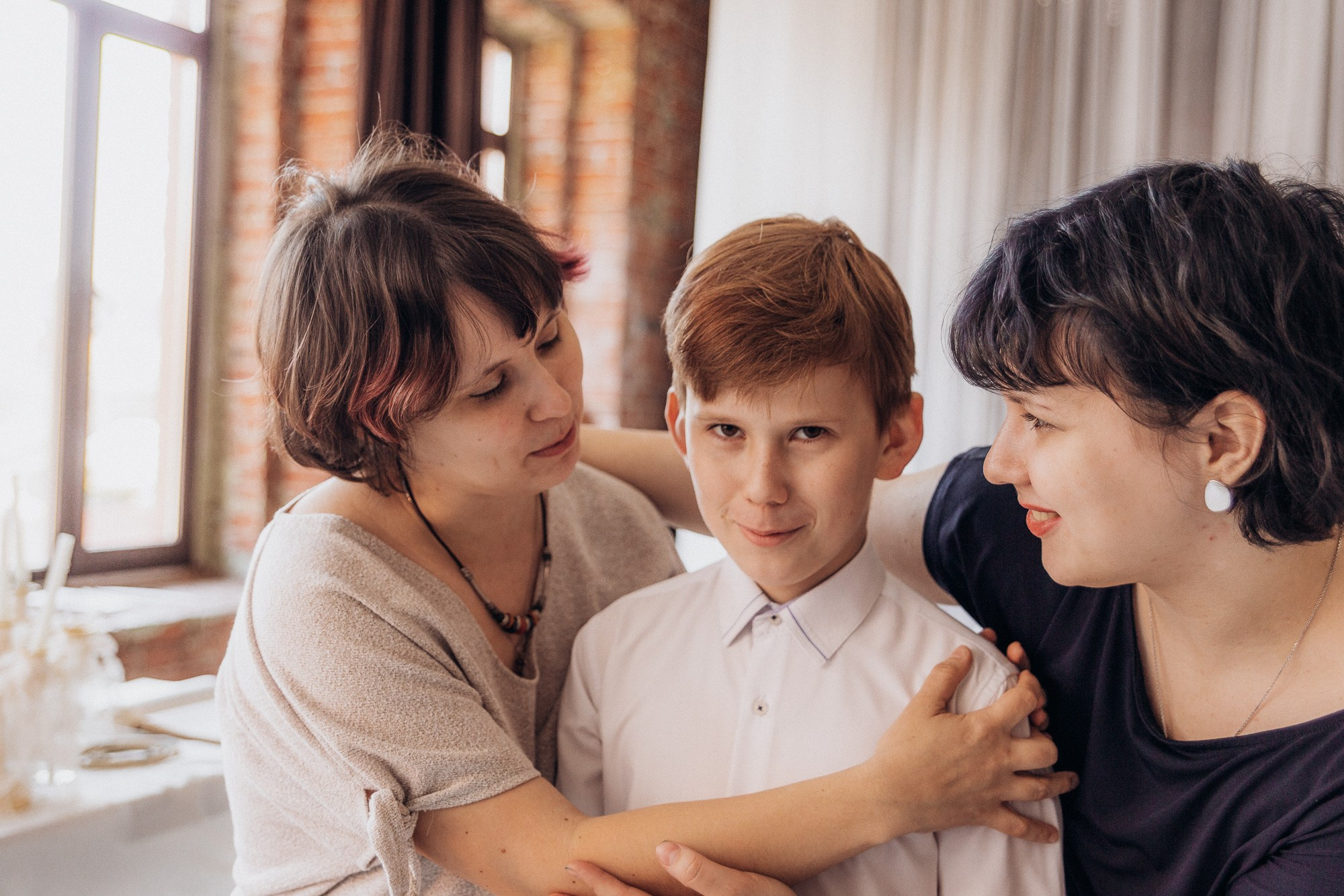 Семейная съемка как подарок маме.Студия Объект. Детский и семейный фотограф в Твери Анастасия Соловьева