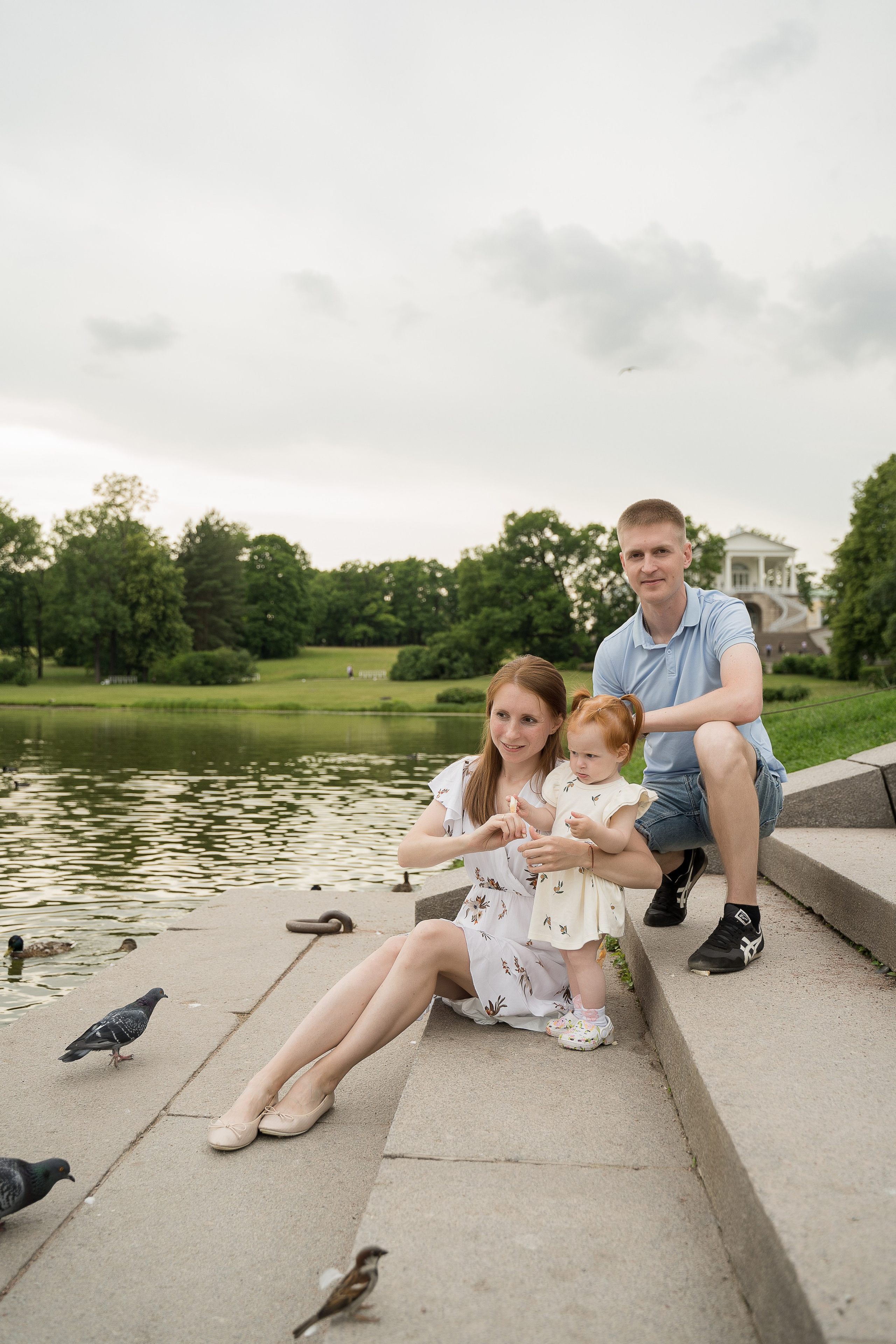 Семейная фотосессия в Екатерининском парке в Пушкине. Свадебный и семейный фотограф в Пушкине и Санкт-Петербурге Мария Филиппова