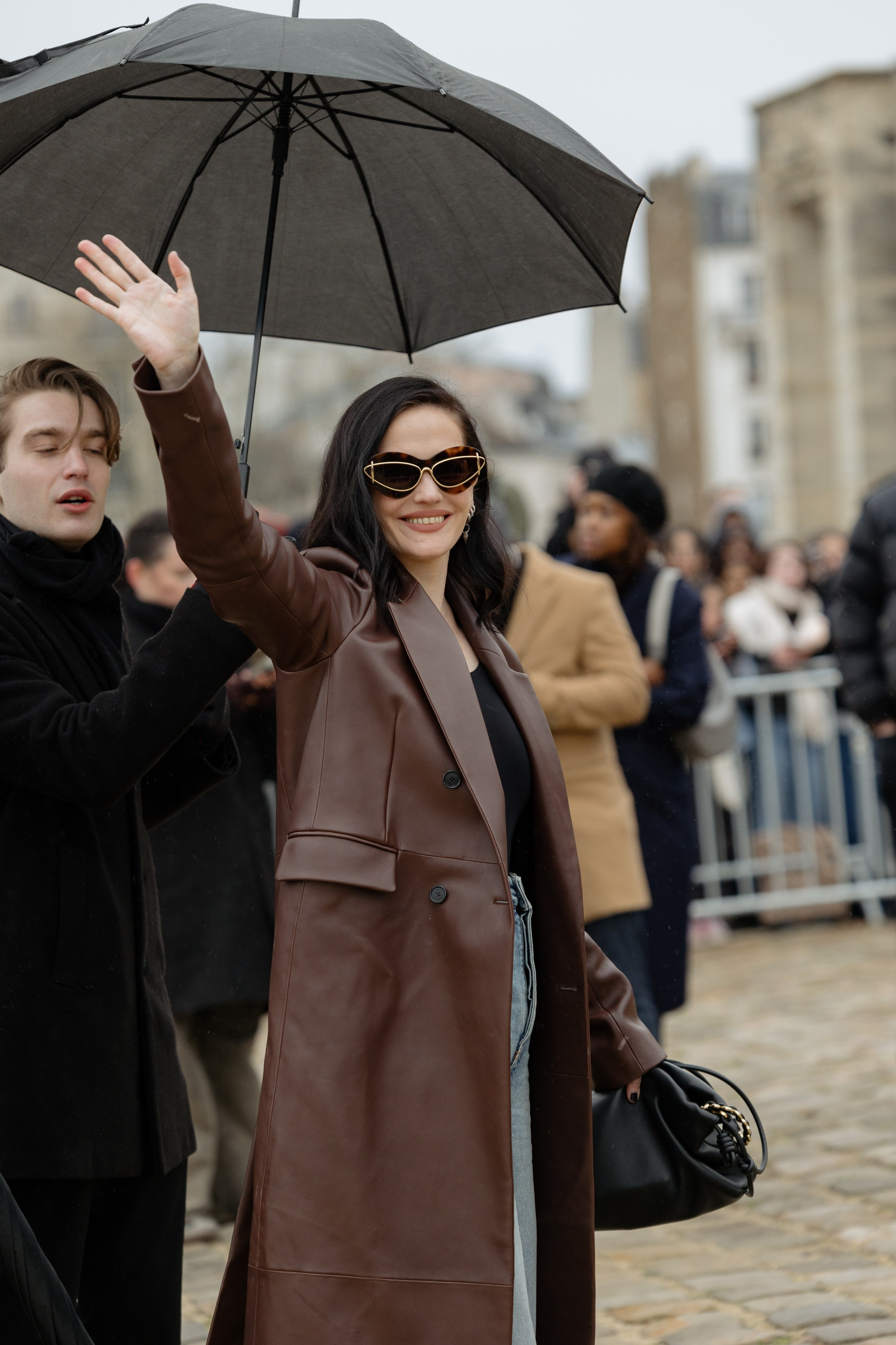 LOEWE PFW WOMENSWEAR FALL-WINTER 24/25. Photographer in Milan Ivan Goncharov