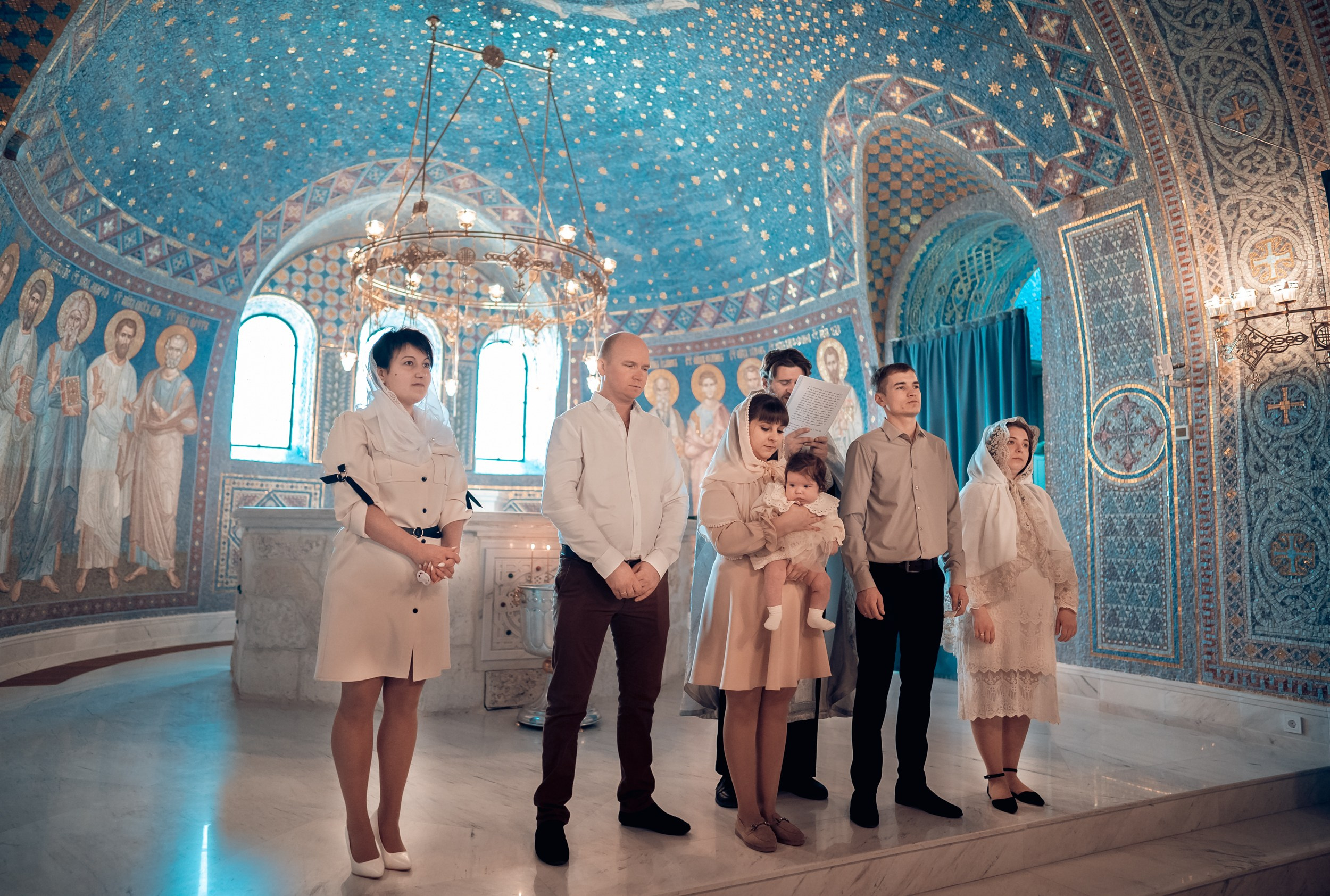 Крещение, Владимирский собор в Херсонесе, г. Севастополь. Церковный фотограф Севастополь