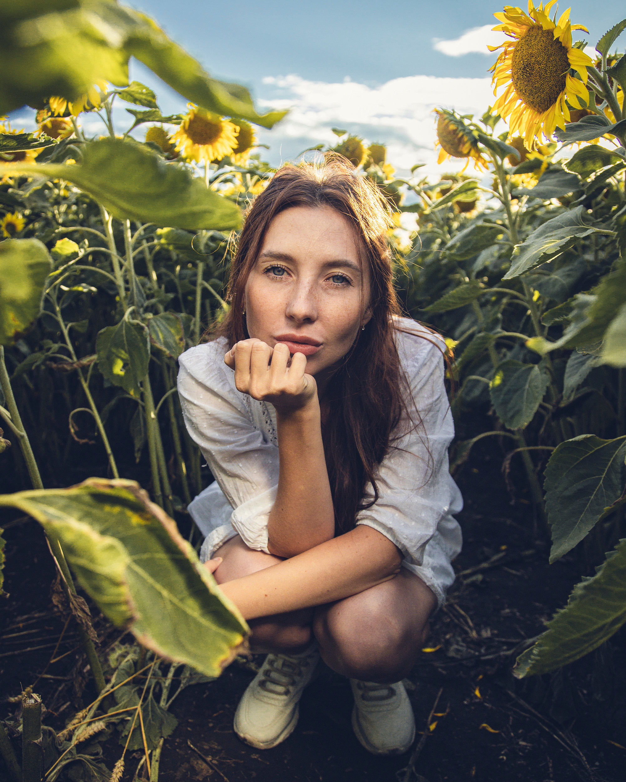 Подсолнухи. Md: Вика. Фотограф ваших событий в Красноярске — Макс Захарченко