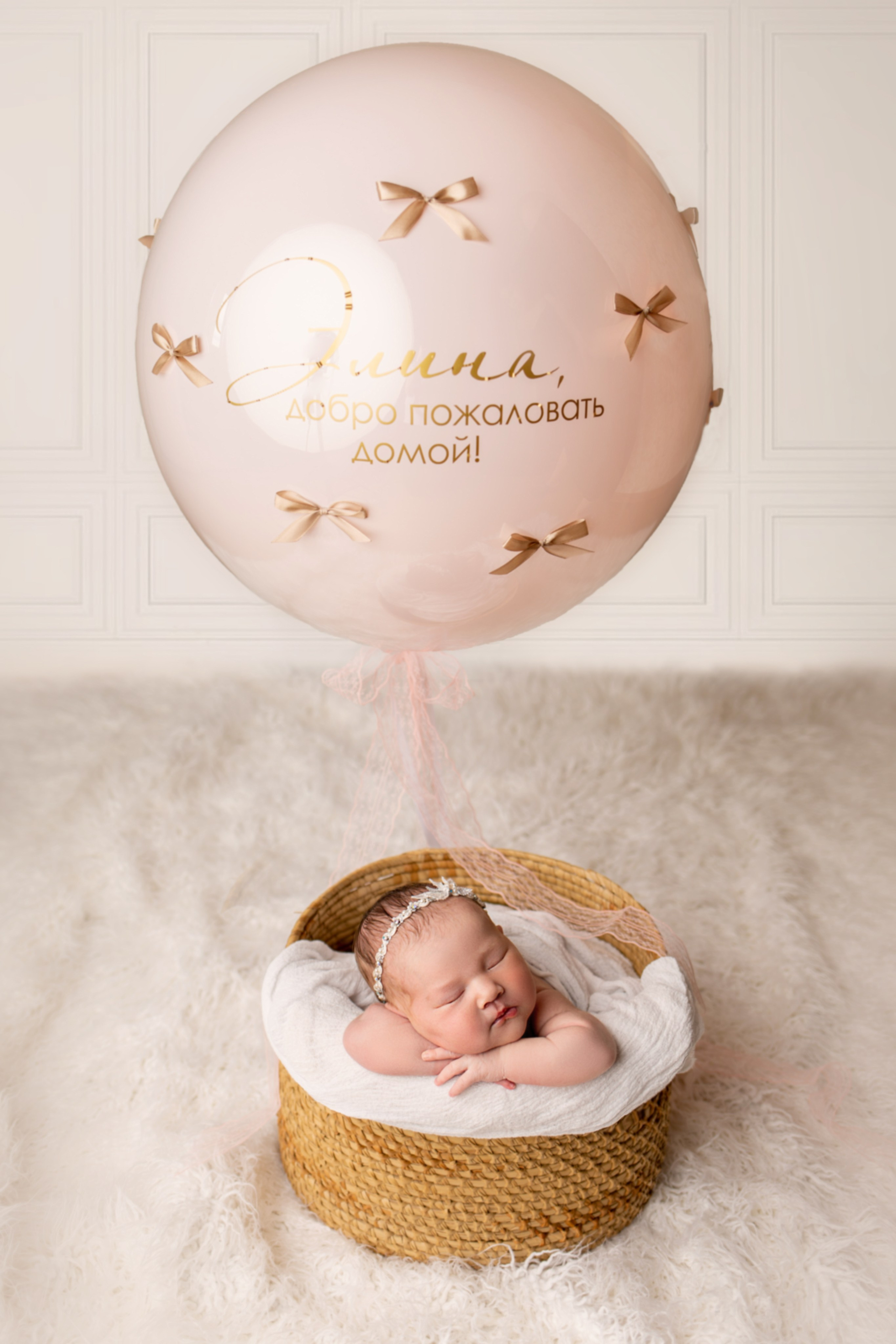 Ньюборн девочки. Фотограф новорожденных, семейный, детский фотограф в Москве и Московской области