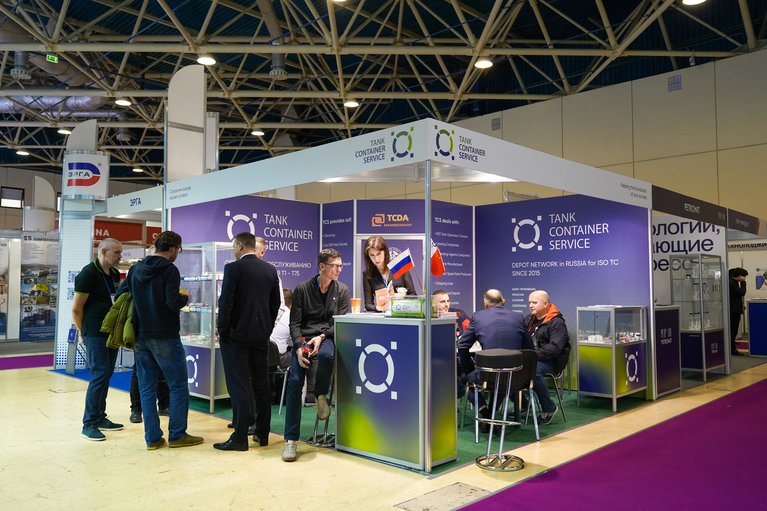 TANK CONTAINER SERVICE на выставке ХИМИЯ-2024. Фотограф b2b на выставки, конференции, форумы в Москве