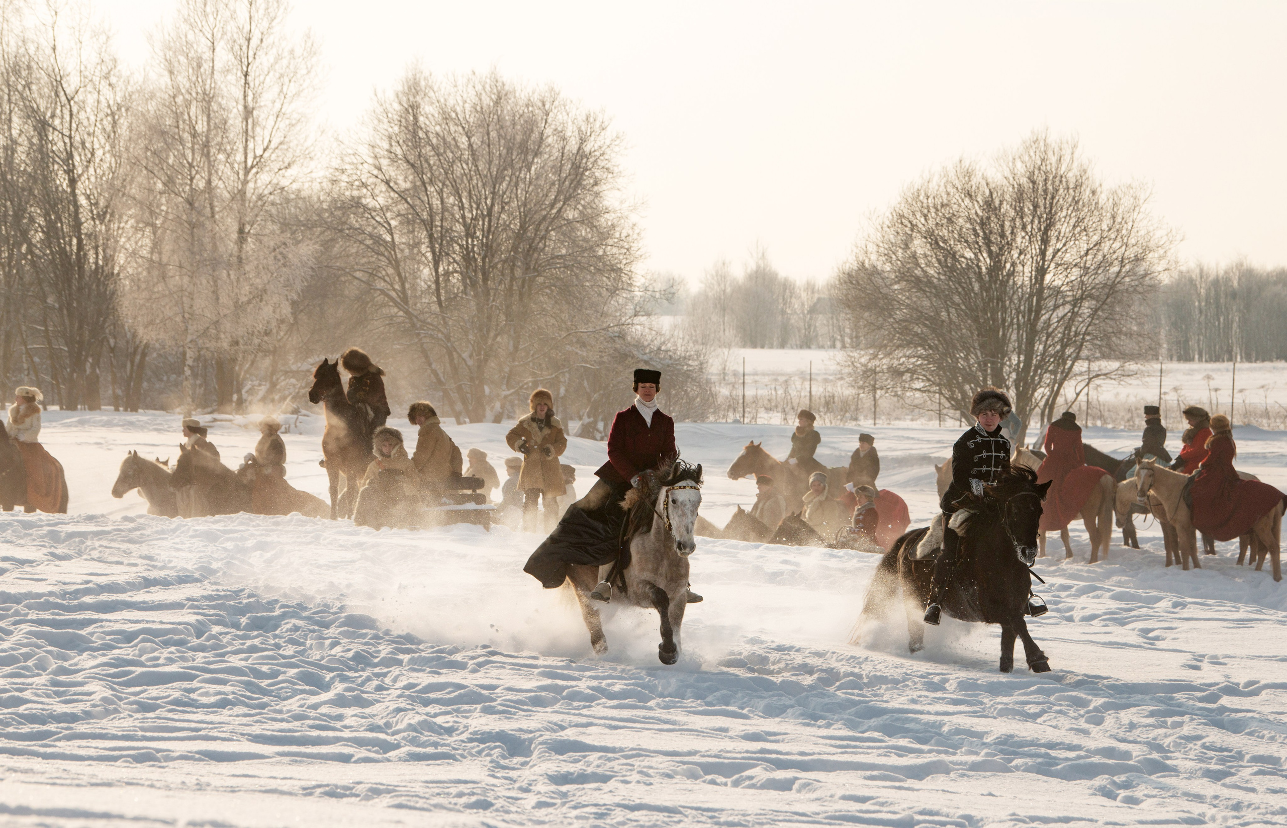 Псовая охота Аванпост. Конный фотограф в Саратове Юлия Иванова