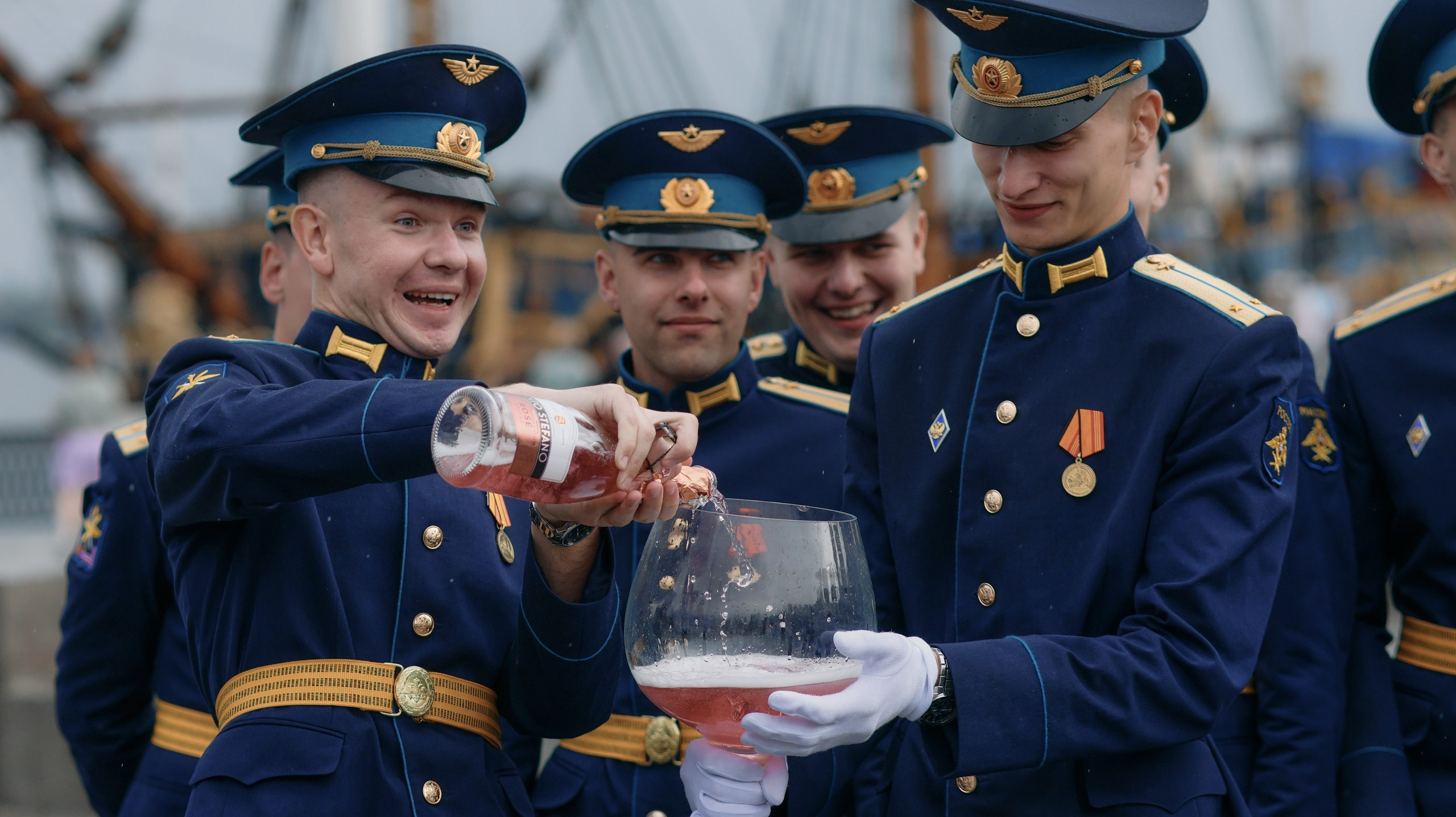 Выпуск Военно Воздушной Академии. Свадебный и репортажный фотограф Дмитрий Кононенко