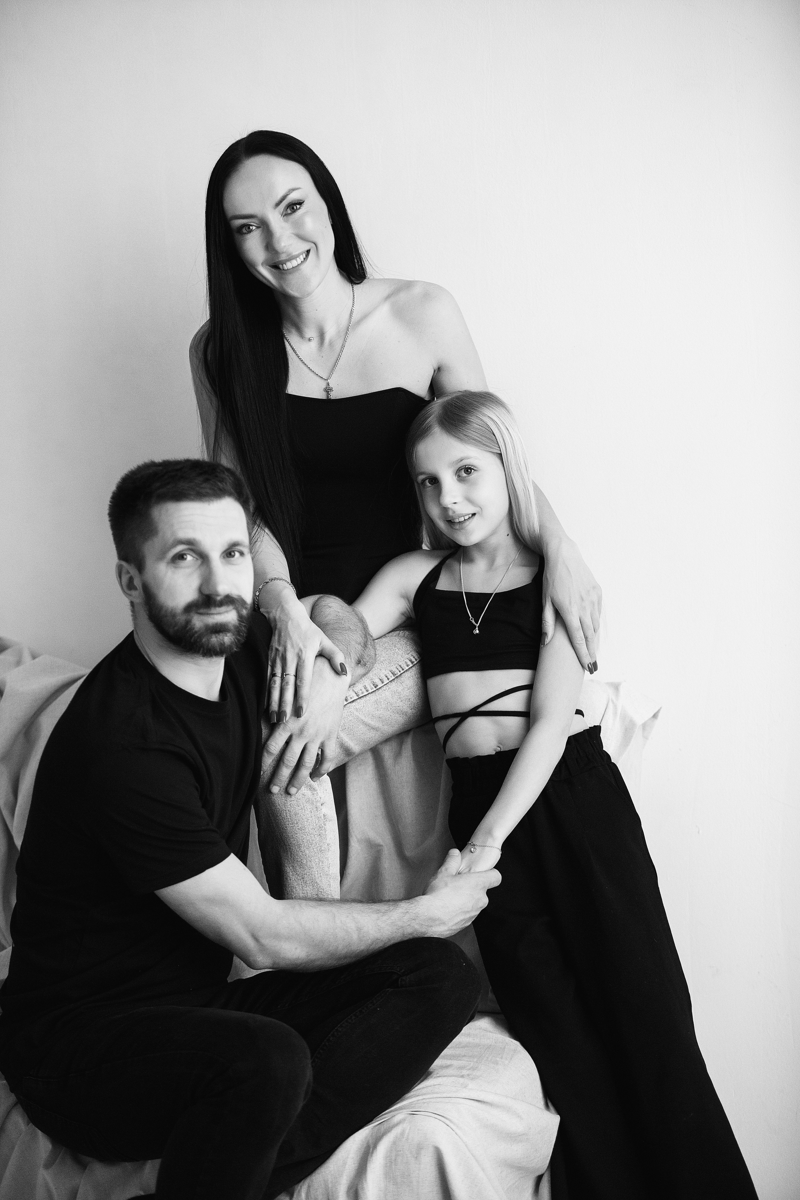 ЧБ серия. Фотограф новорожденных Оксана Полевская