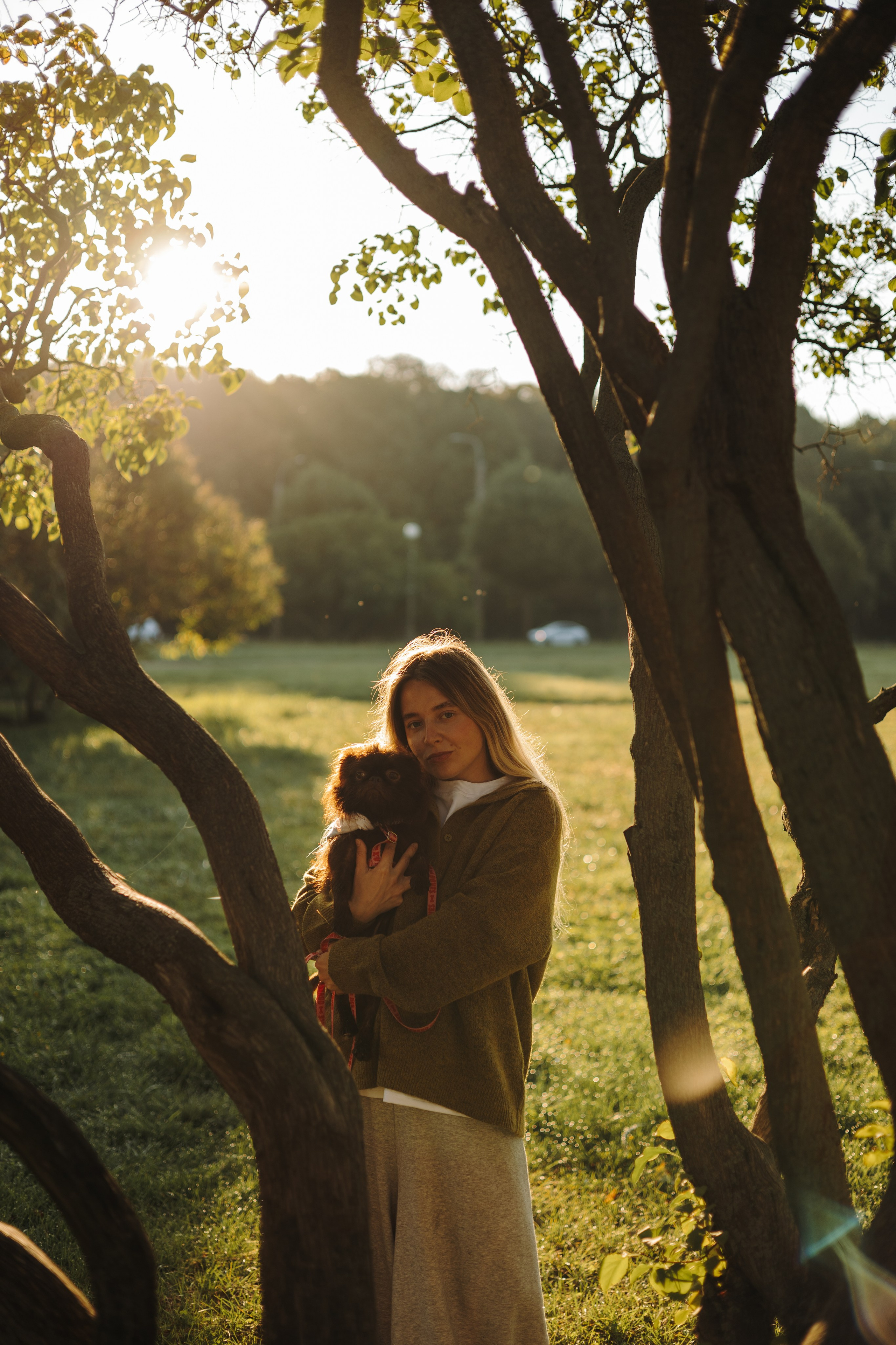 Наталья и Оззи. Фотограф животных Евгения Верцинская