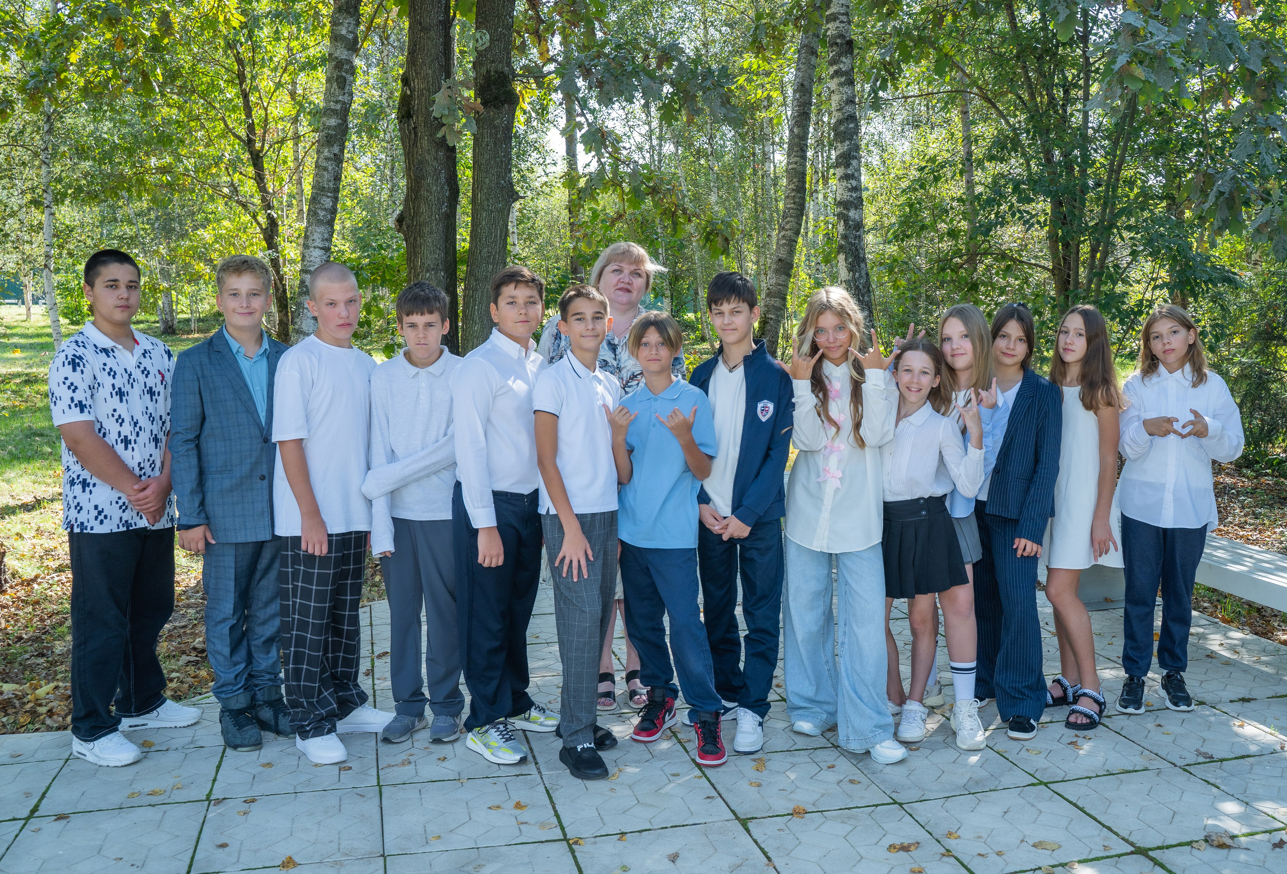 1 сентября в частной школе