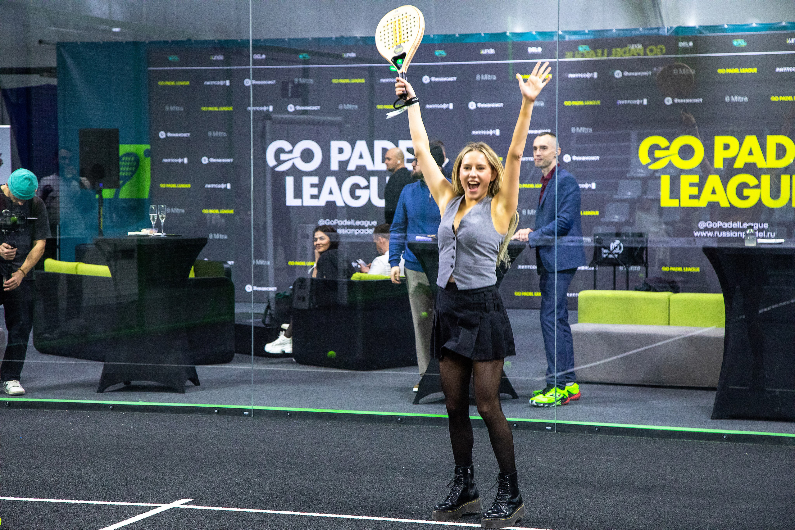 GoPadel открытие. GoPadel League галерея