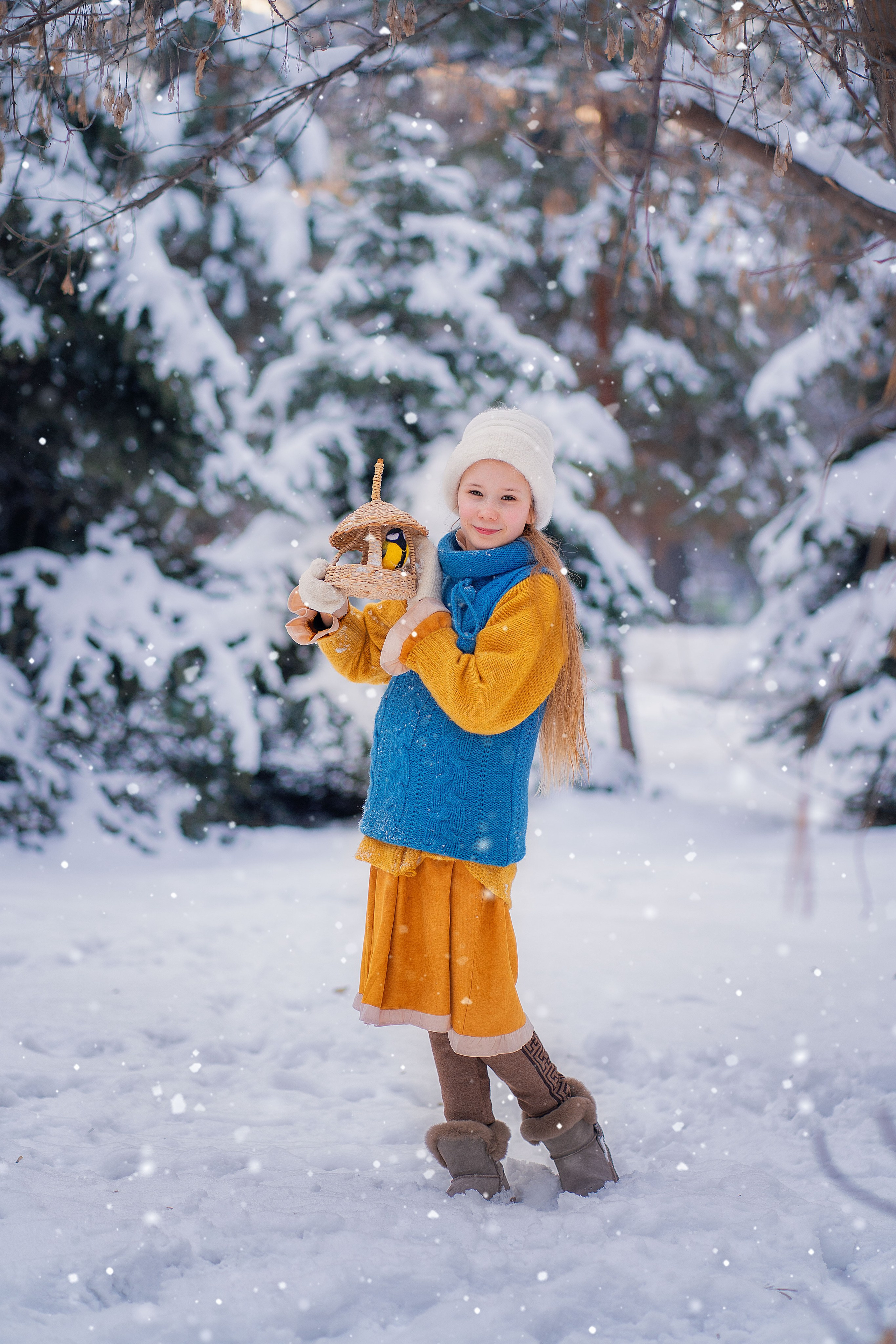 Детские зимнии фотосессии. Детский и семейный фотограф в Москве и Подмосковье Настя Наумова