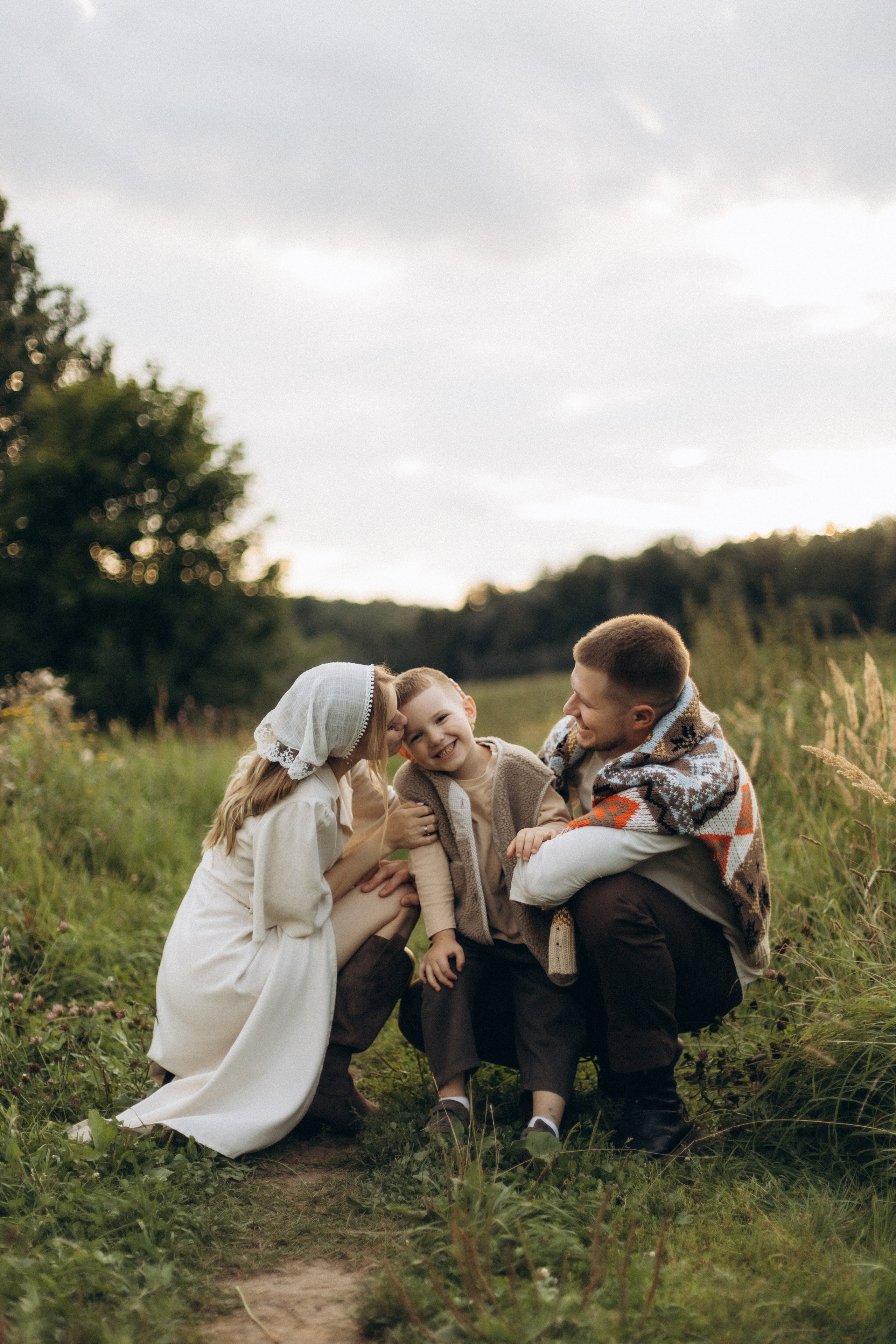 Лиза, Витя и Мирон. Семейный фотограф в Москве Анастасия Шалда