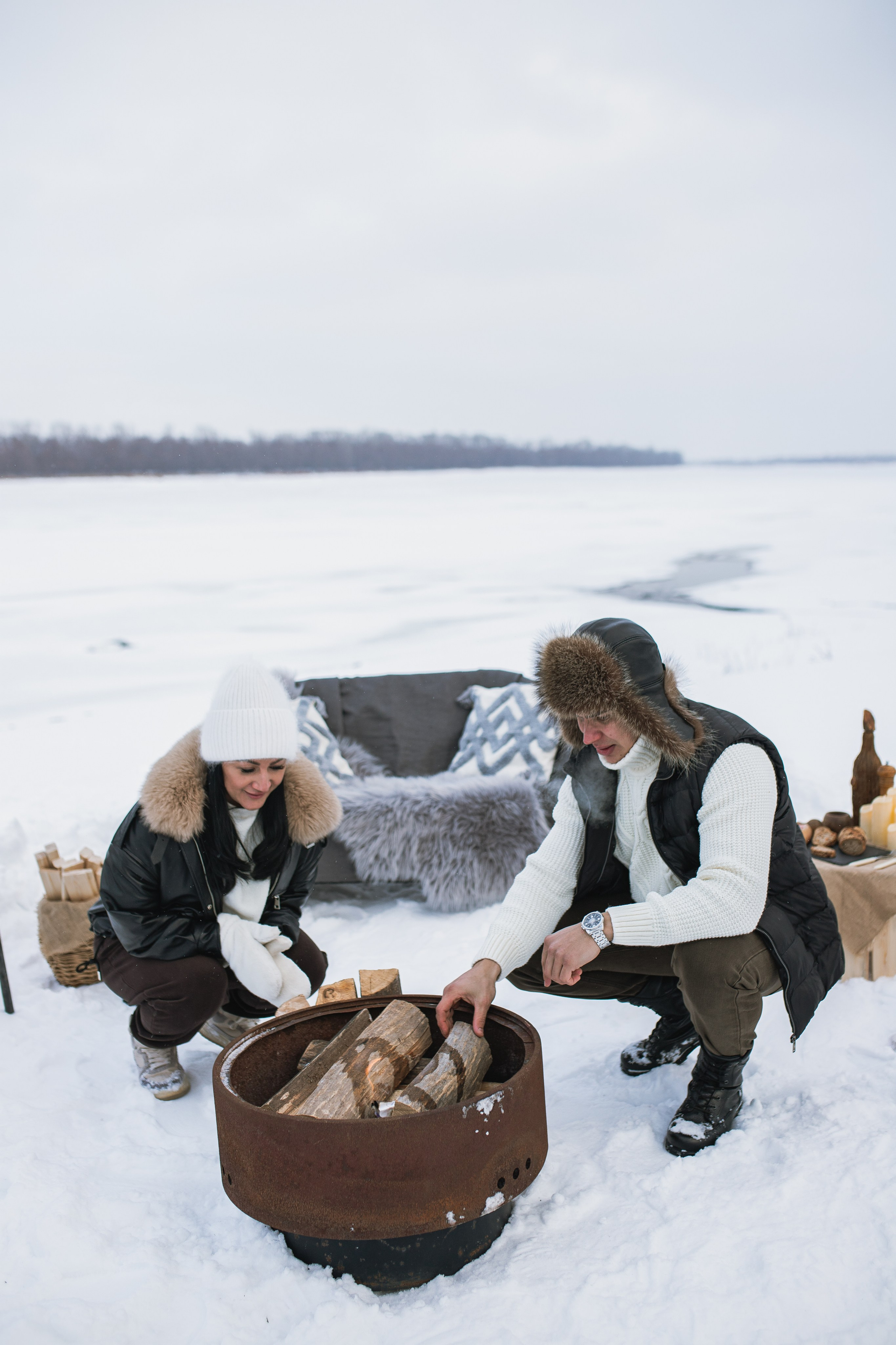 Снежные объятия