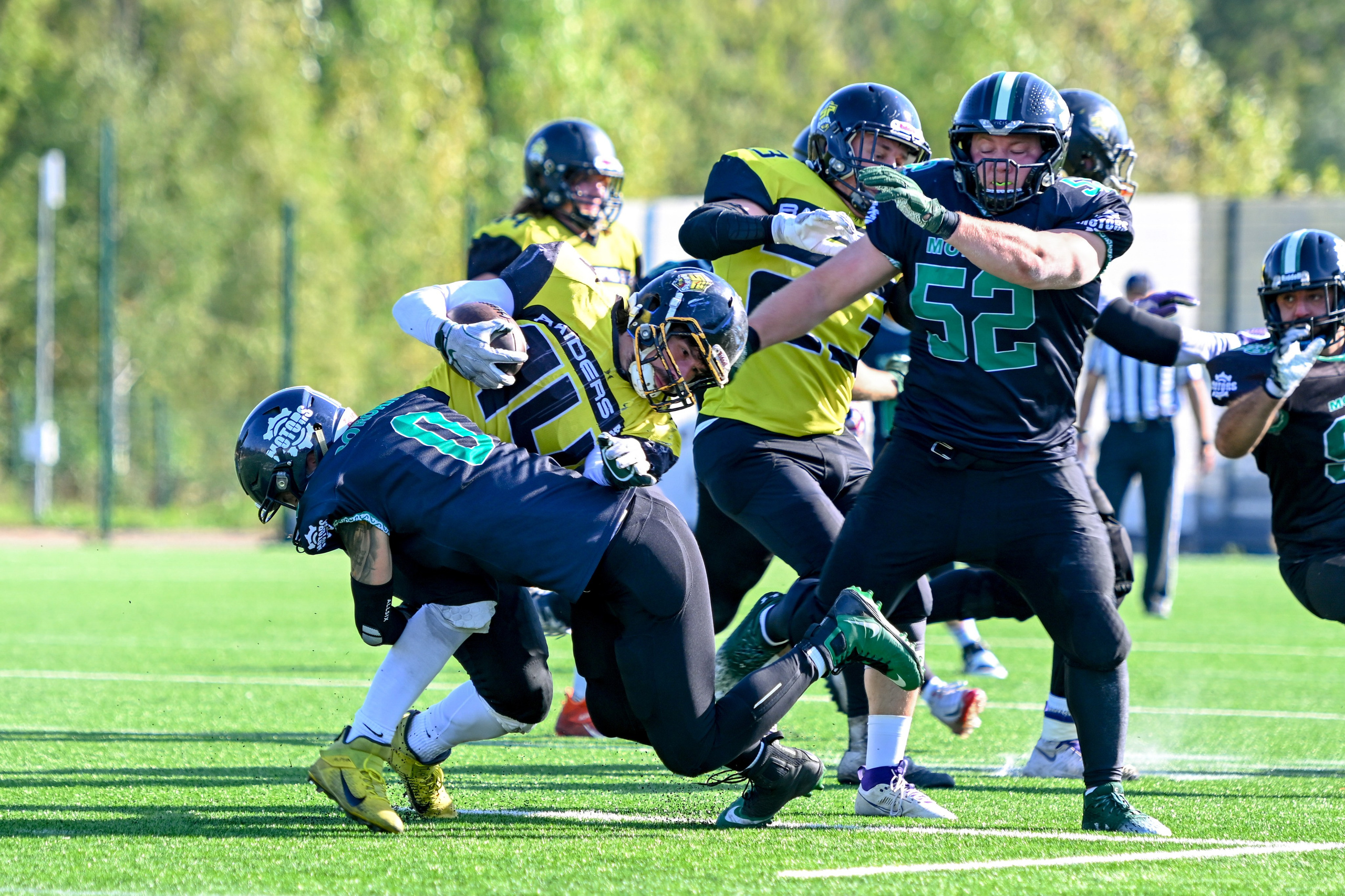 Американский футбол. Спортивный и репортажный фотограф в Казани Вячеслав Сатонин