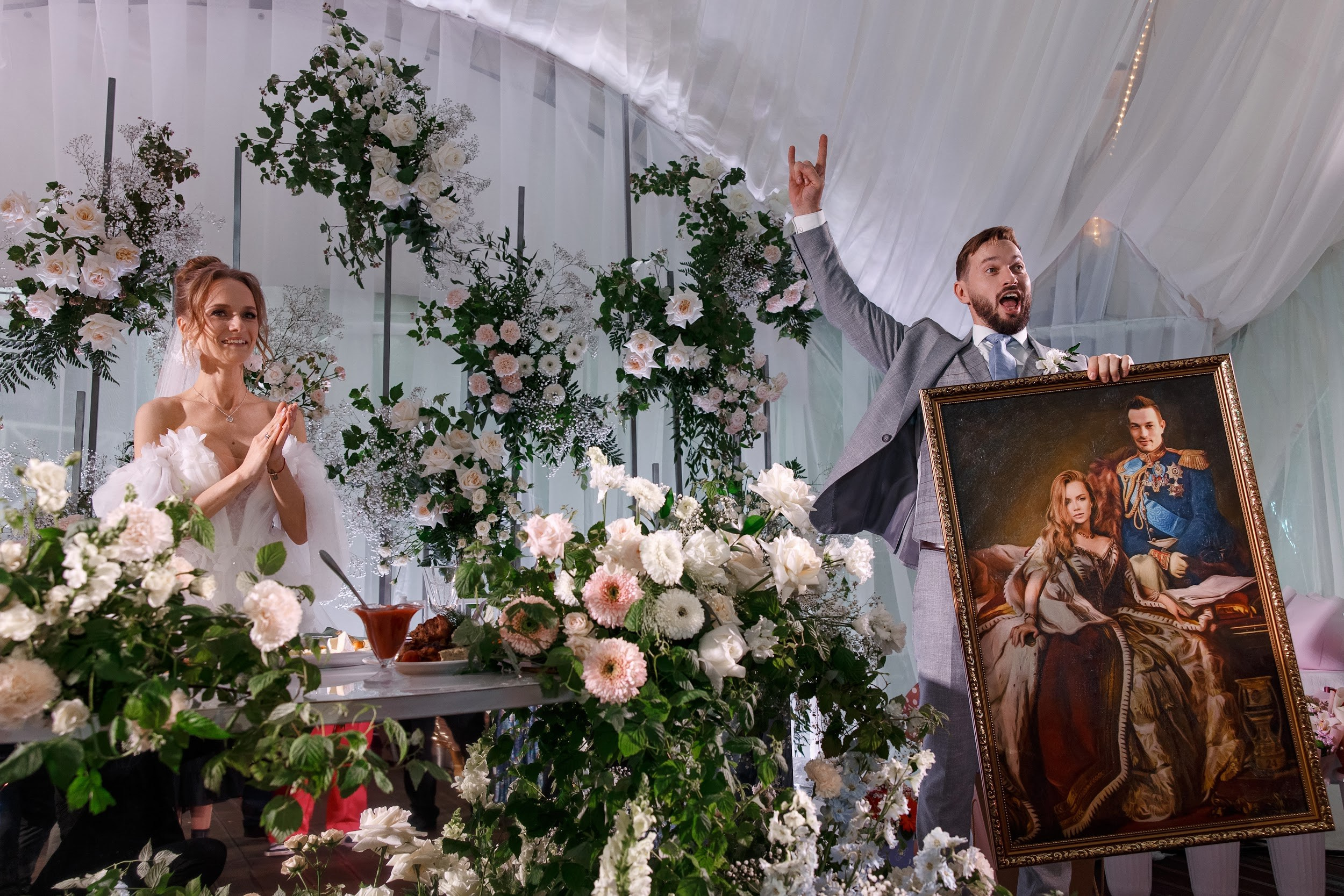 Свадьба в парк-отеле Орловский. Kirillova Studio — мастерская декора и событий Юли Кирилловой