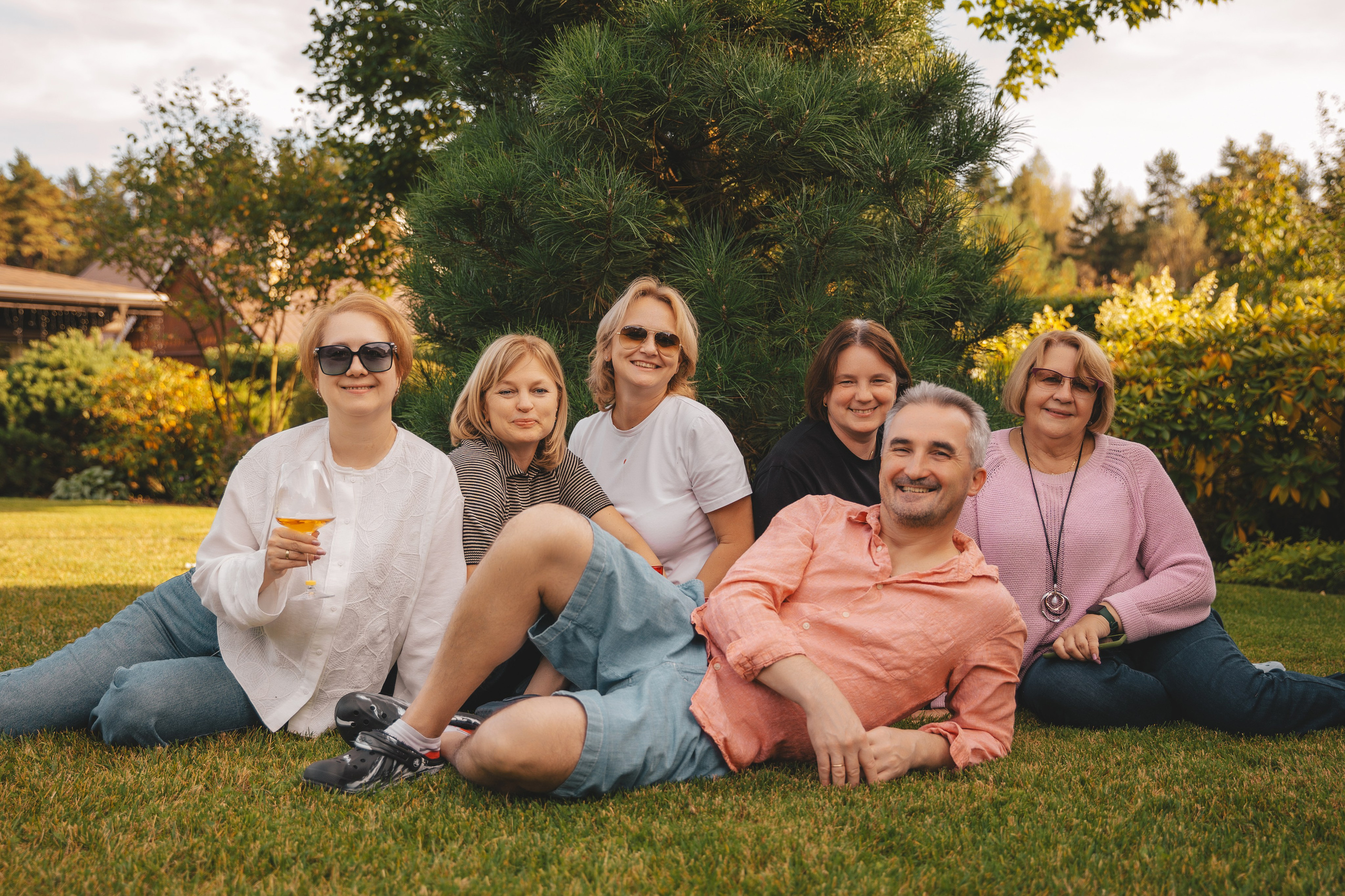 Юбилей на даче. Семейный и женский фотограф в Москве Надежда Воробьева