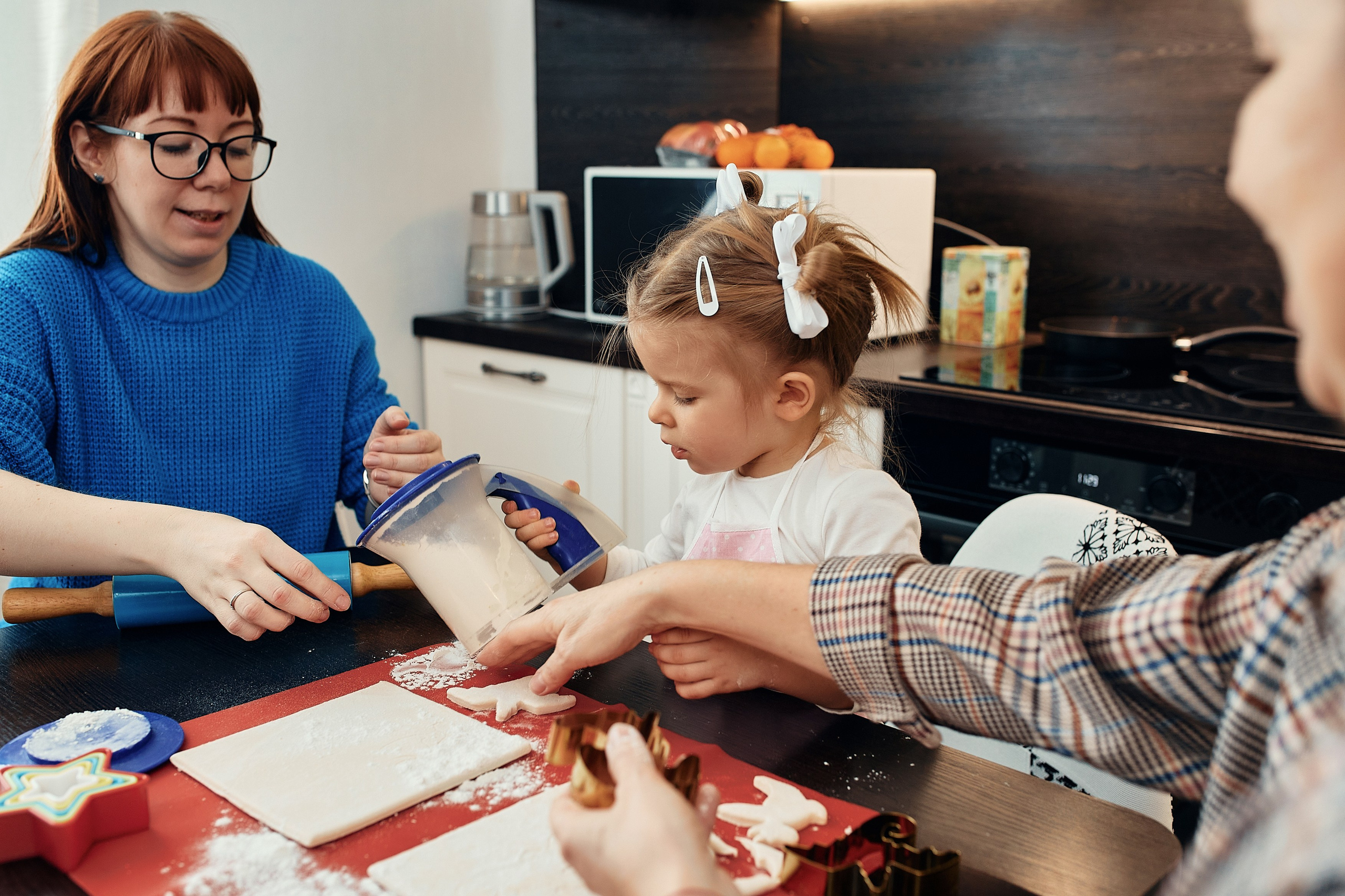 Домашняя новогодняя фотосессия. Семейный и репортажной фотограф в Красноярске и Москве Виктор Бабинцев