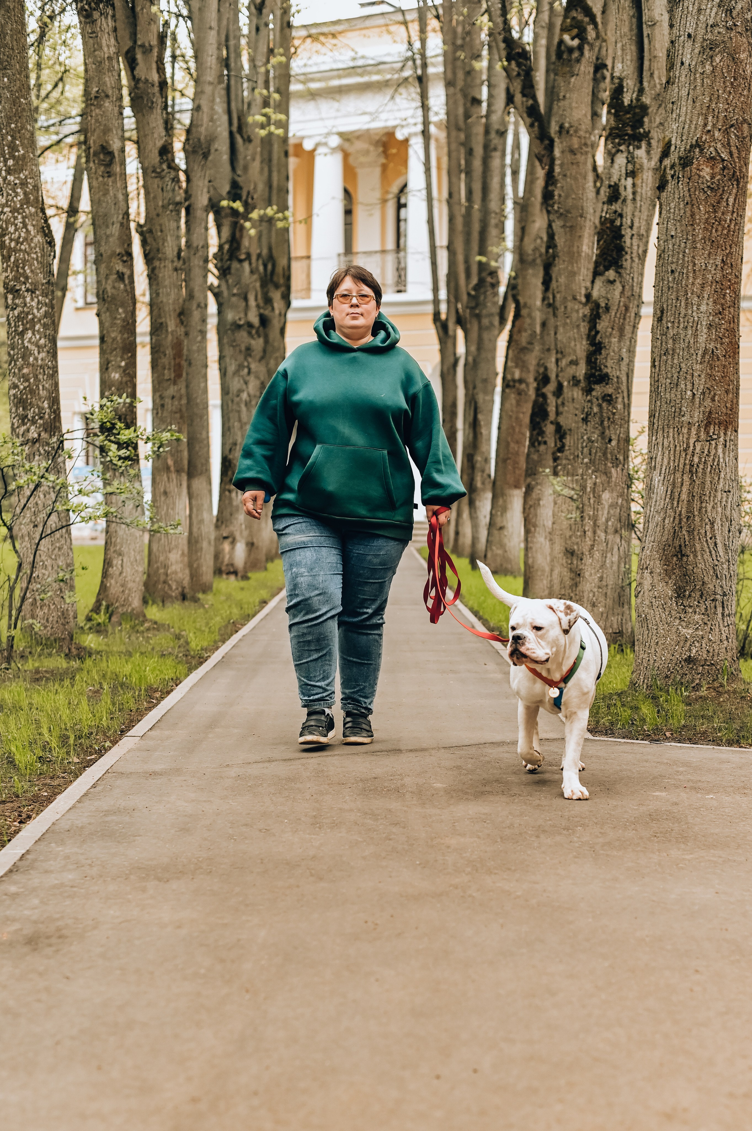 Занятие с кинологом. Семейный и репортажный фотограф в Москве Анастасия Трубкина