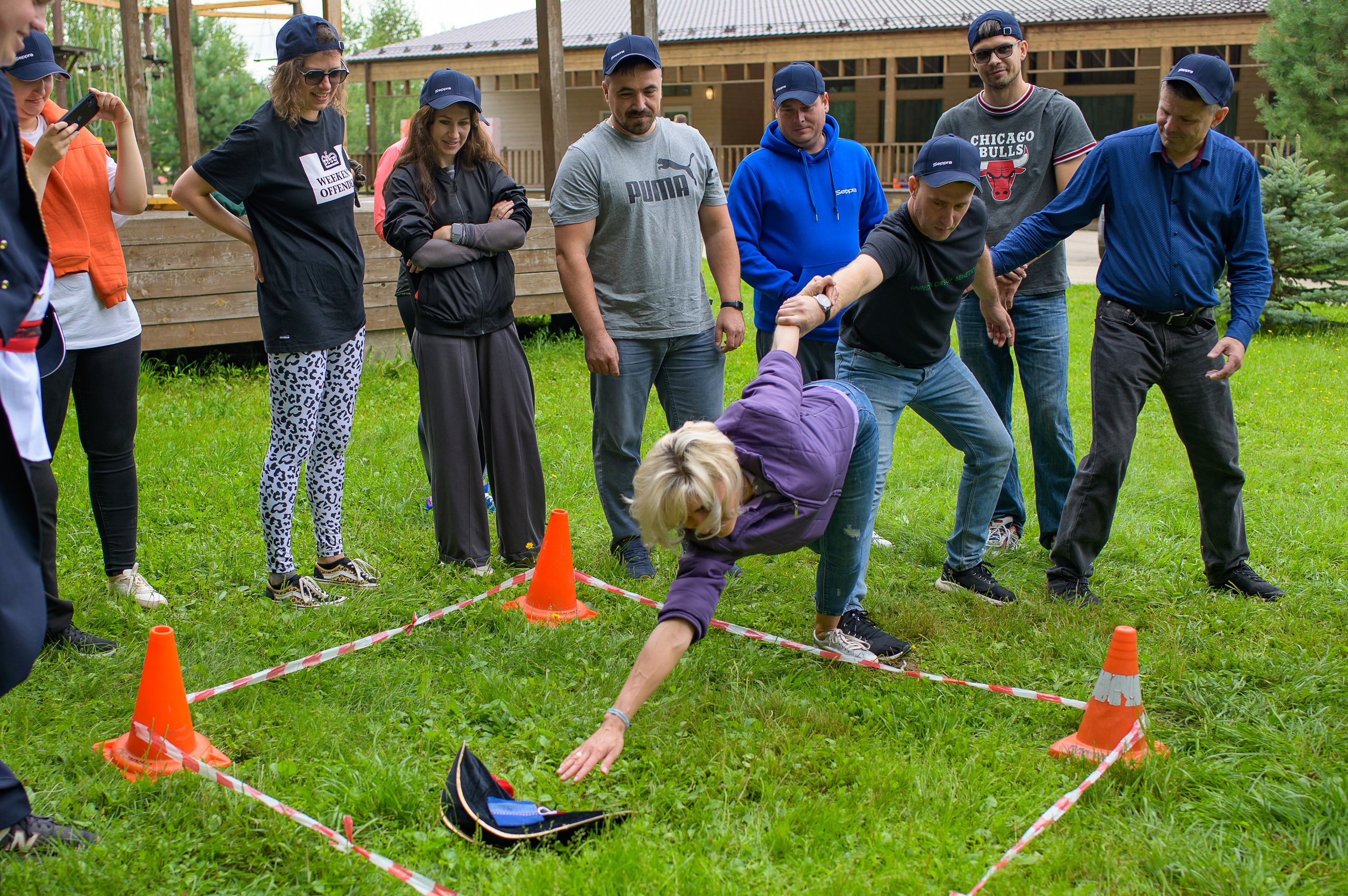 репортажная съемка корпоратива тимбилдинг