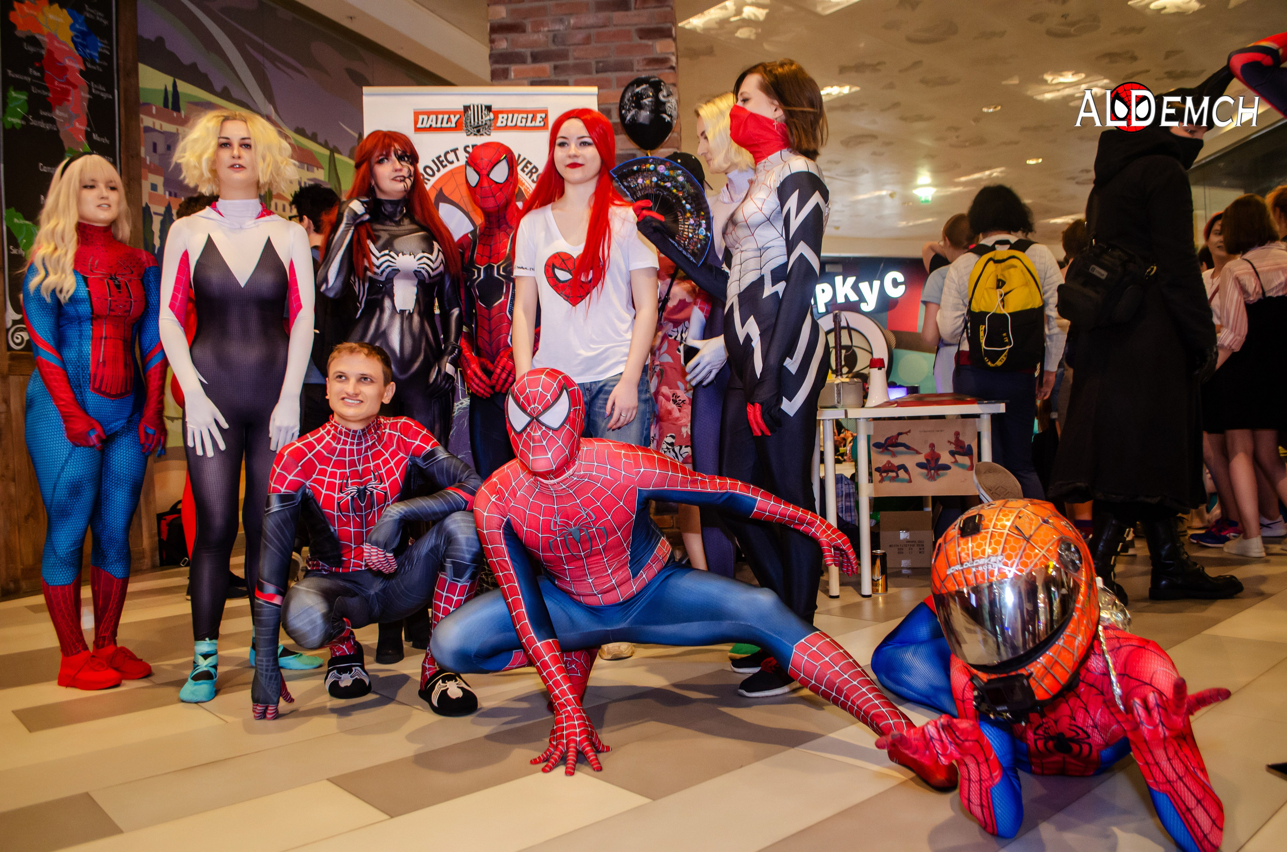 Фотосессия на Дне рождения Человека-Паука в Москве