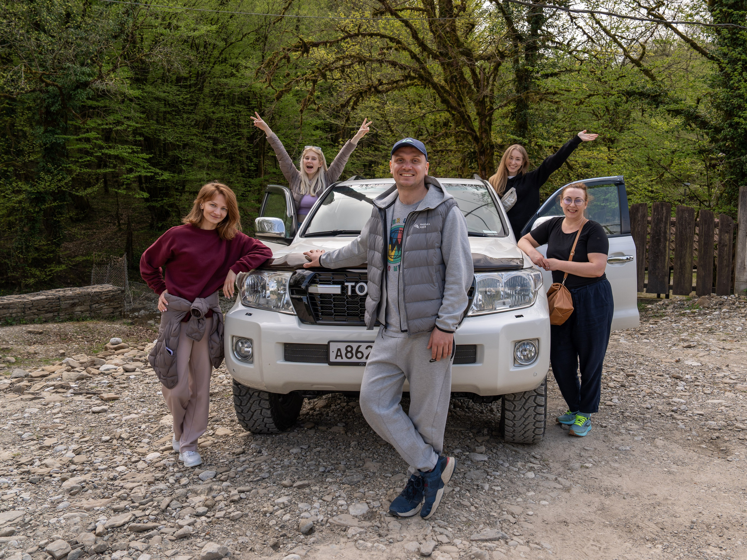 MICE мероприятие — джиппинг на каньон Псахо. Репортажный фотограф в Красной Поляне и Сочи Павлюченко Екатерина