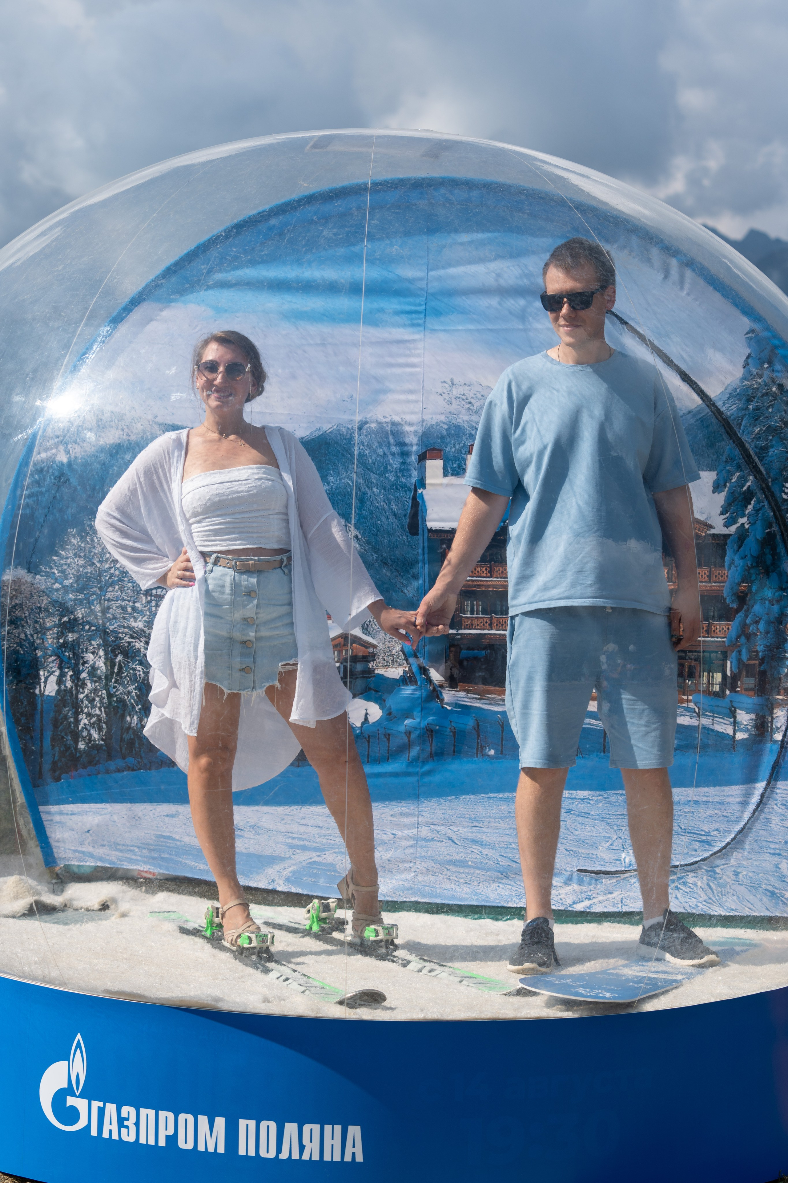 Мероприятие «Зима на за горами» на курорте Газпром Лаура. Репортажный фотограф в Красной Поляне и Сочи Павлюченко Екатерина